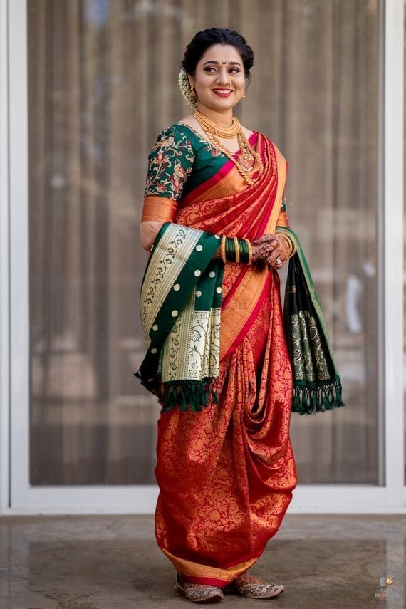 Nauvari Silk Sarees – The Traditional Maharashtrian Legacy