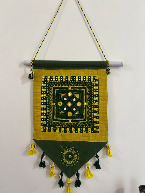 Lambani Embroidered Wall Hanging