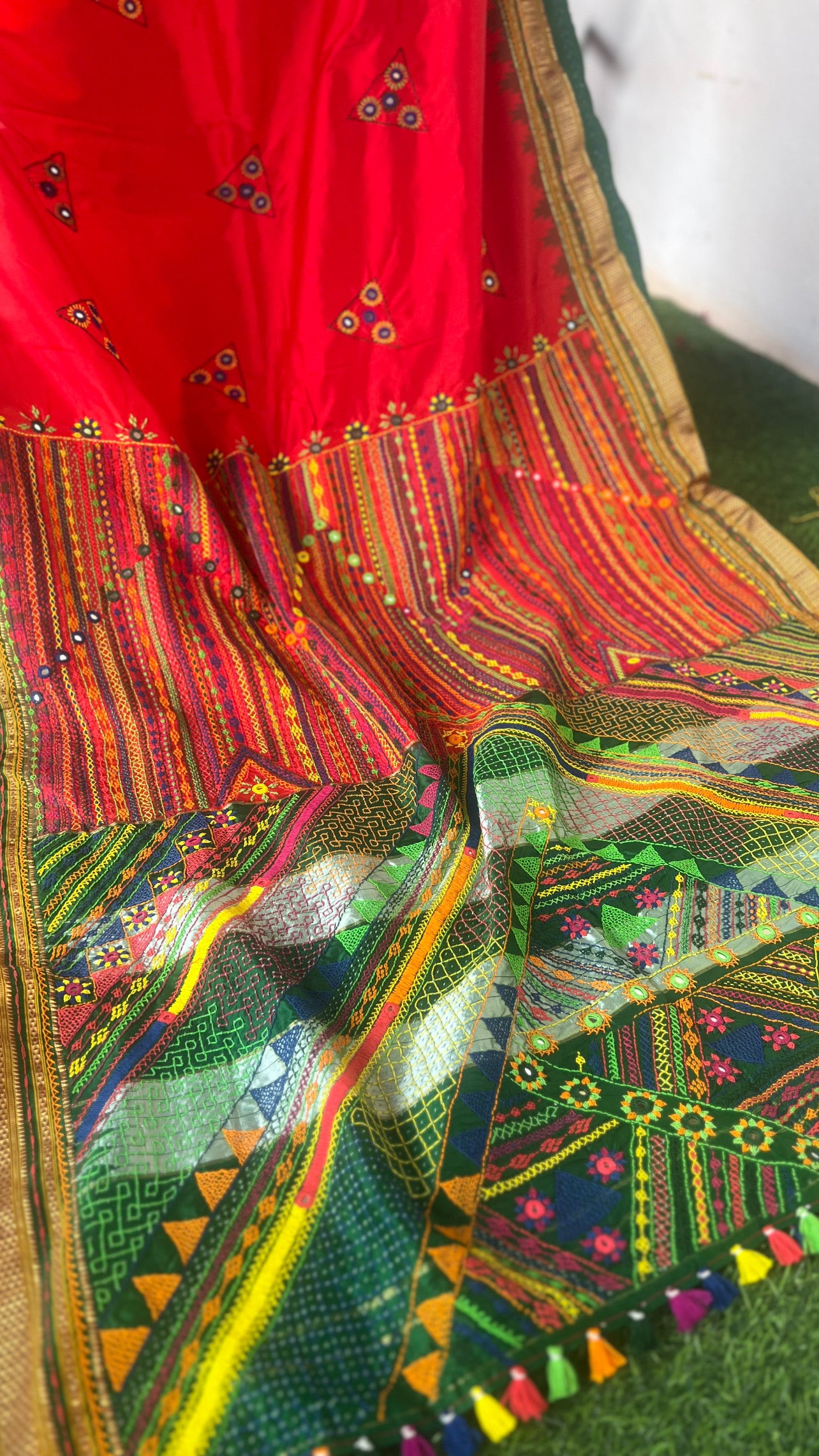 Ilkal silk  Lambani saree