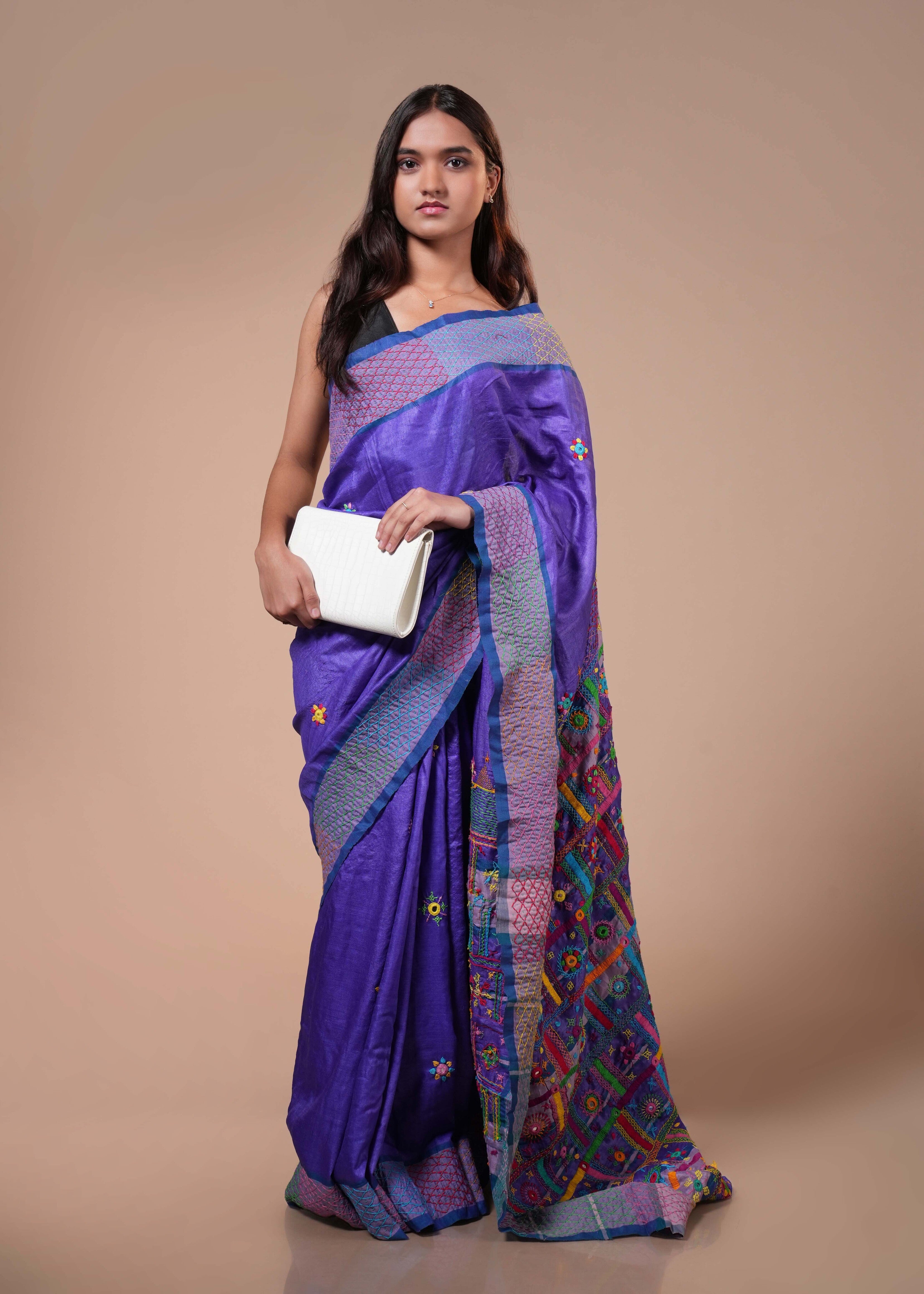 Ilkal cotton lambani saree
