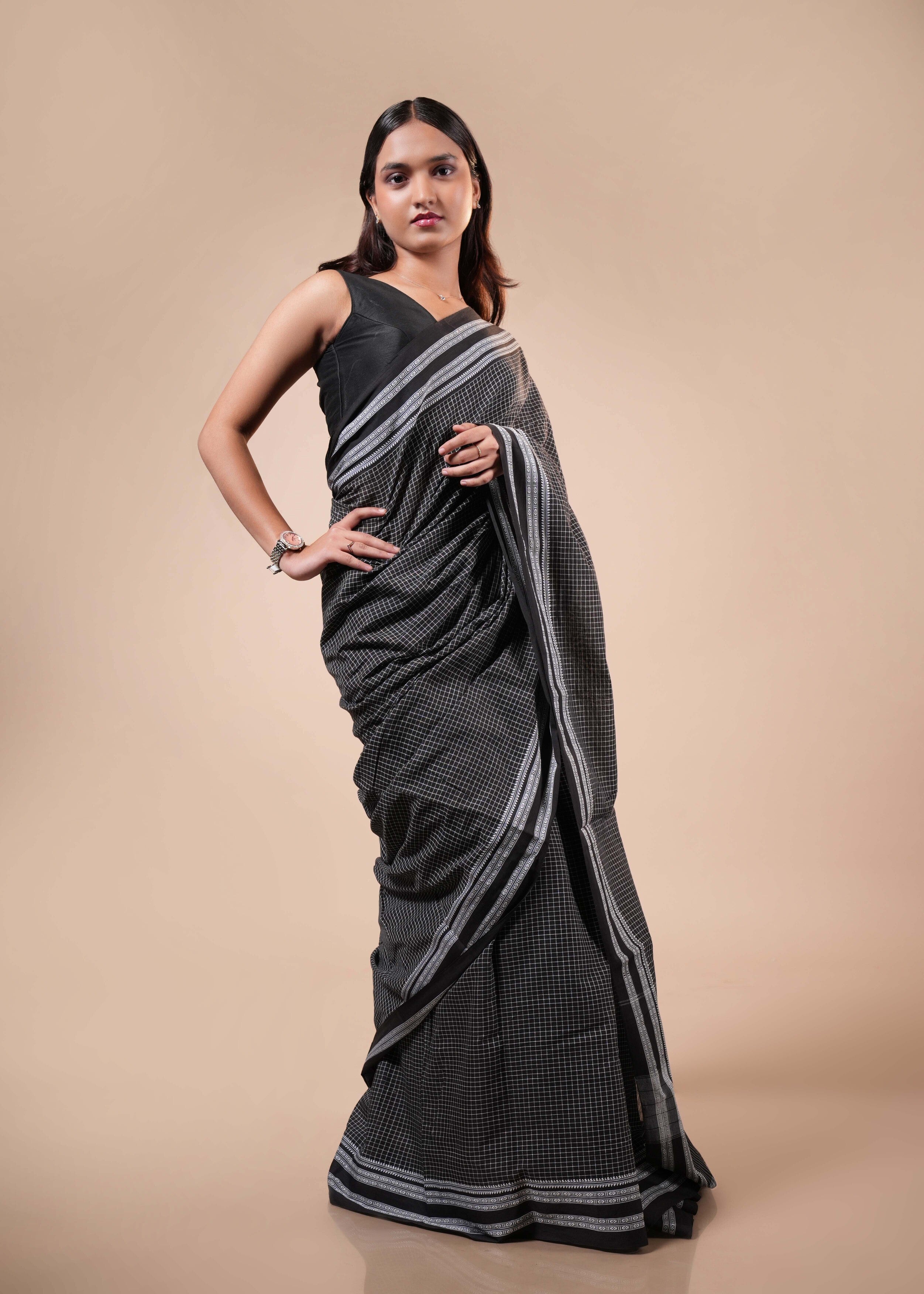 Ilkal cotton lambani saree
