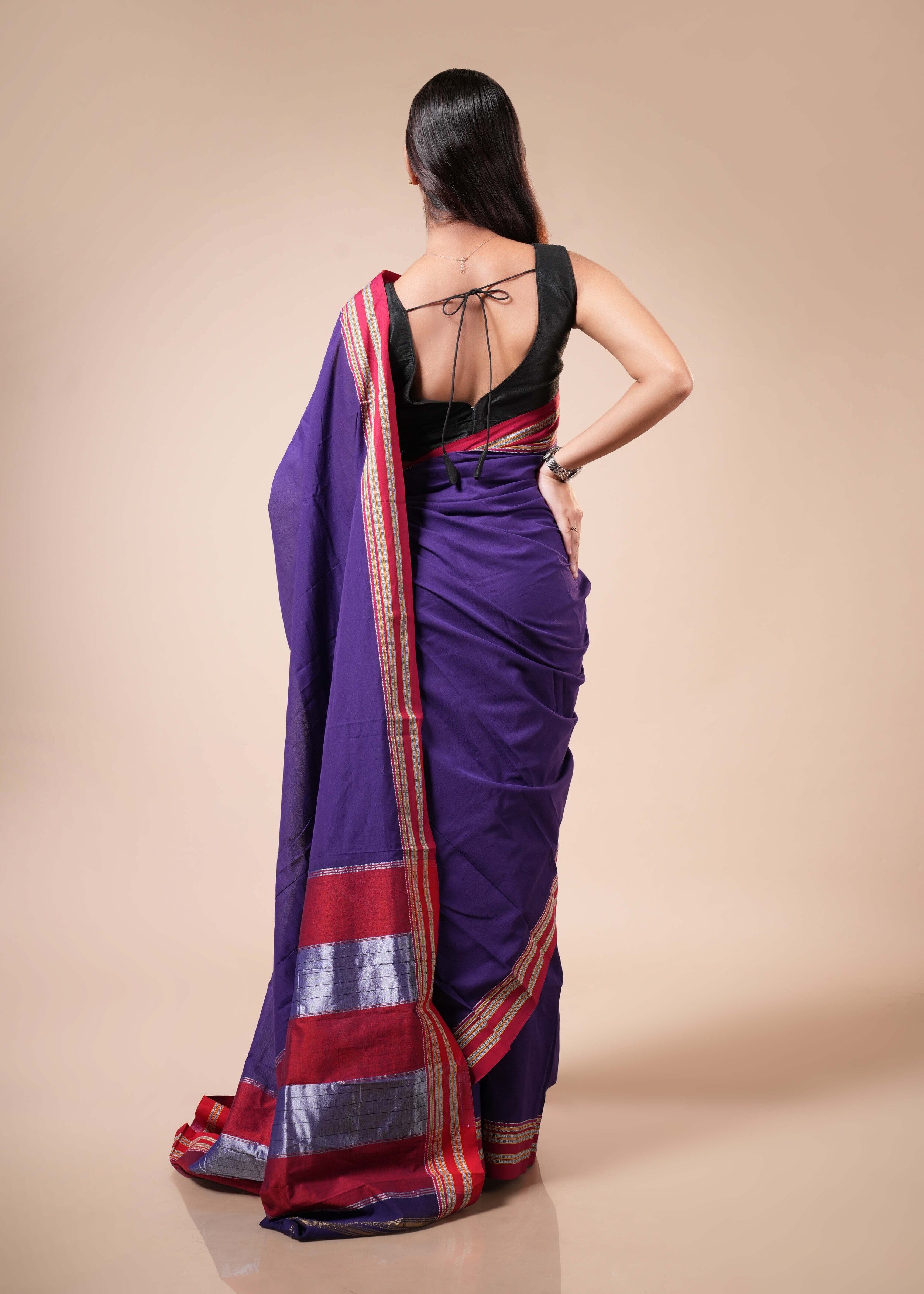 Ilkal cotton lambani saree