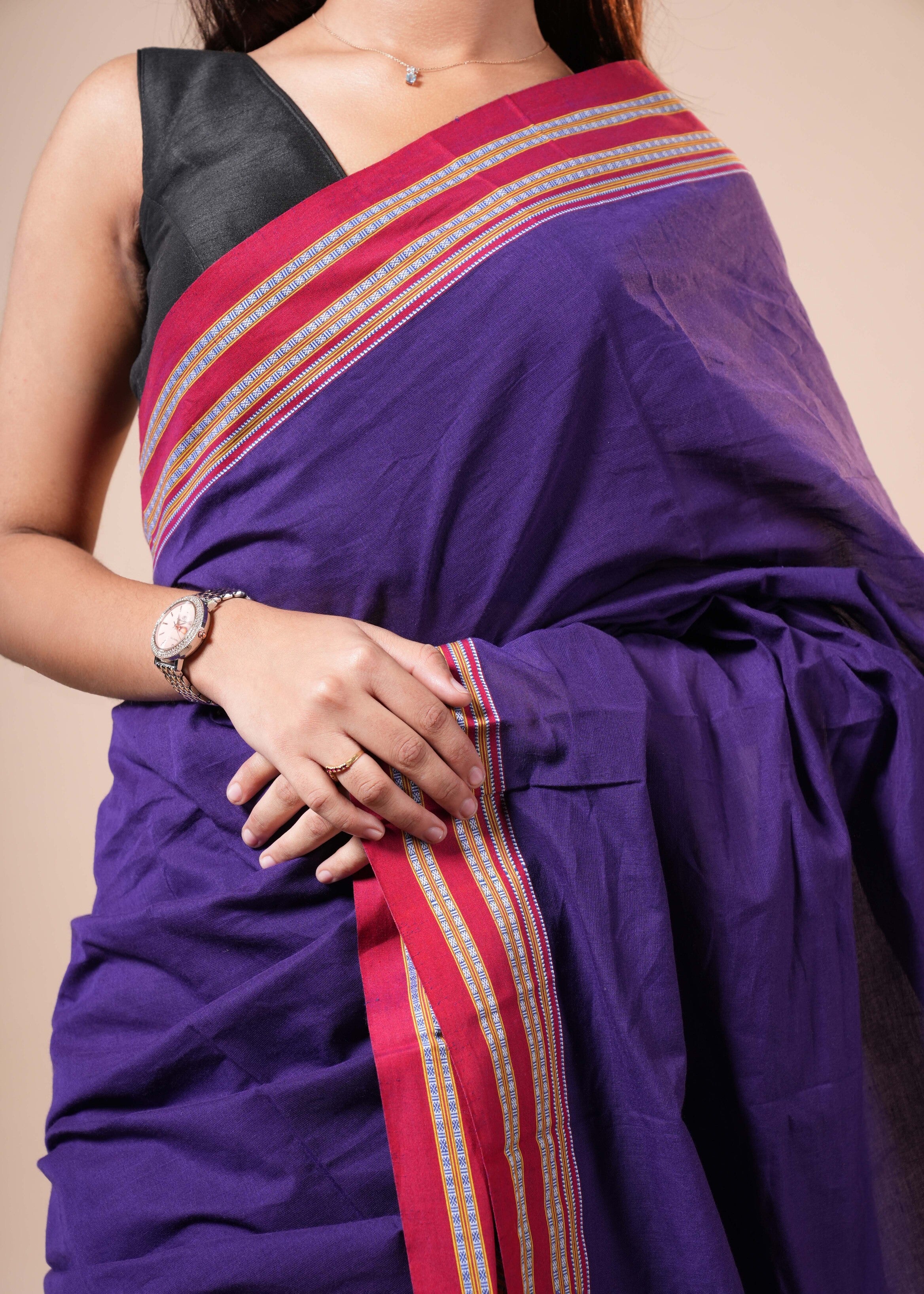 Ilkal cotton lambani saree