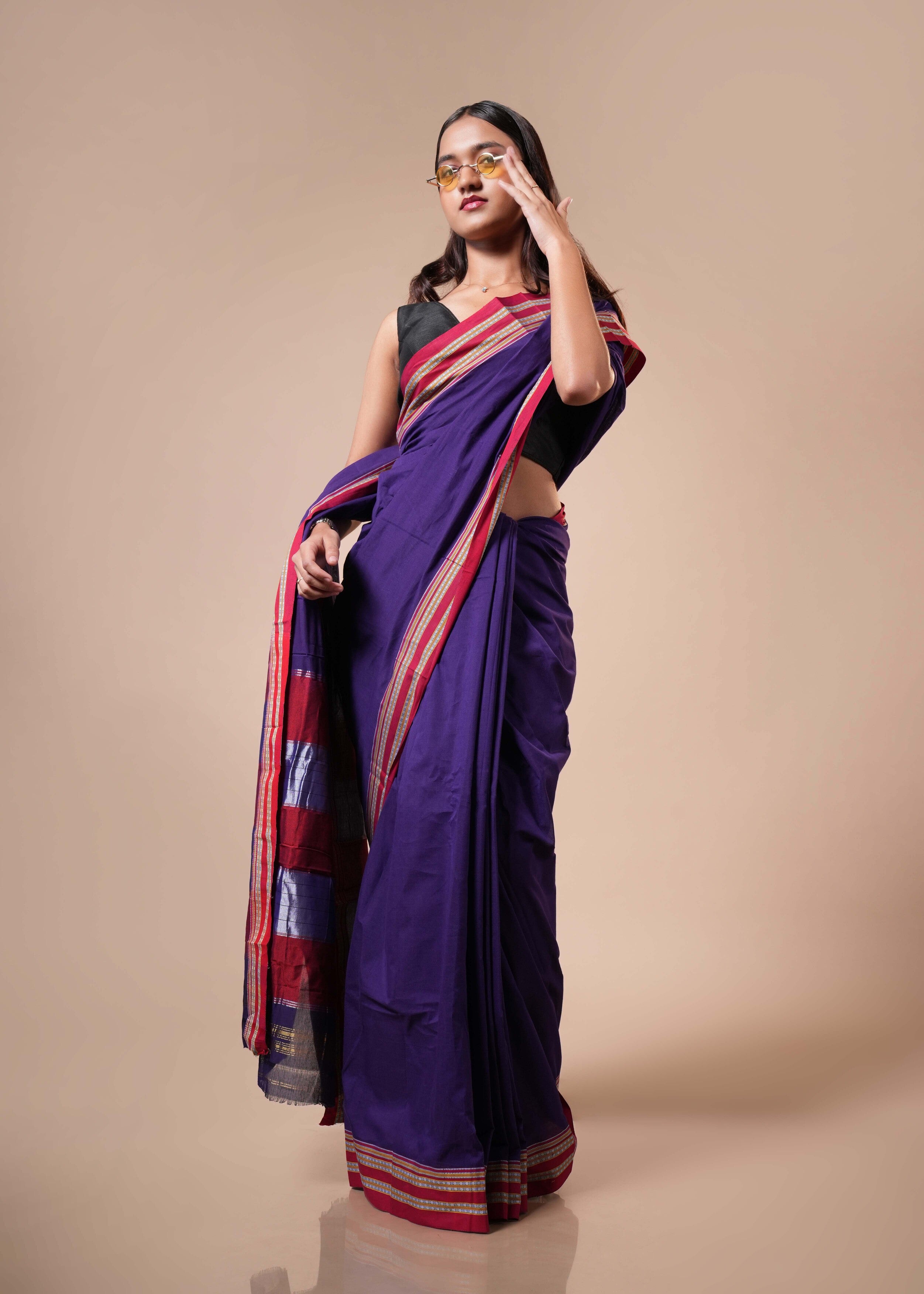Ilkal cotton lambani saree