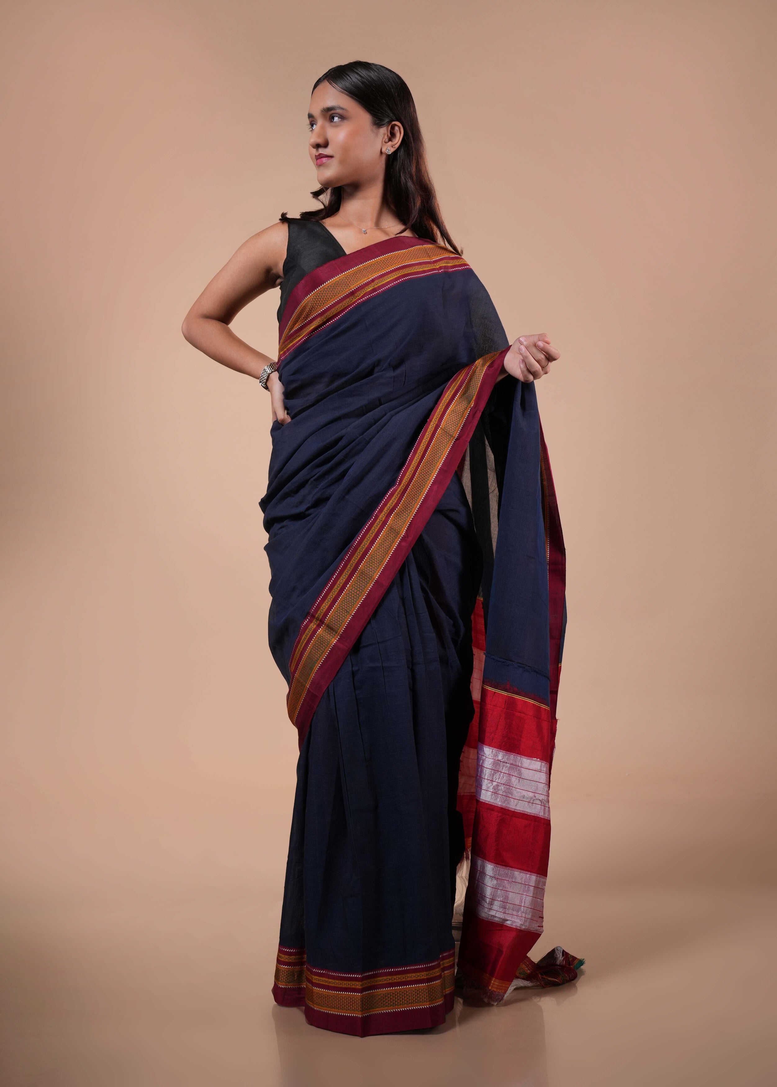 Ilkal cotton lambani saree