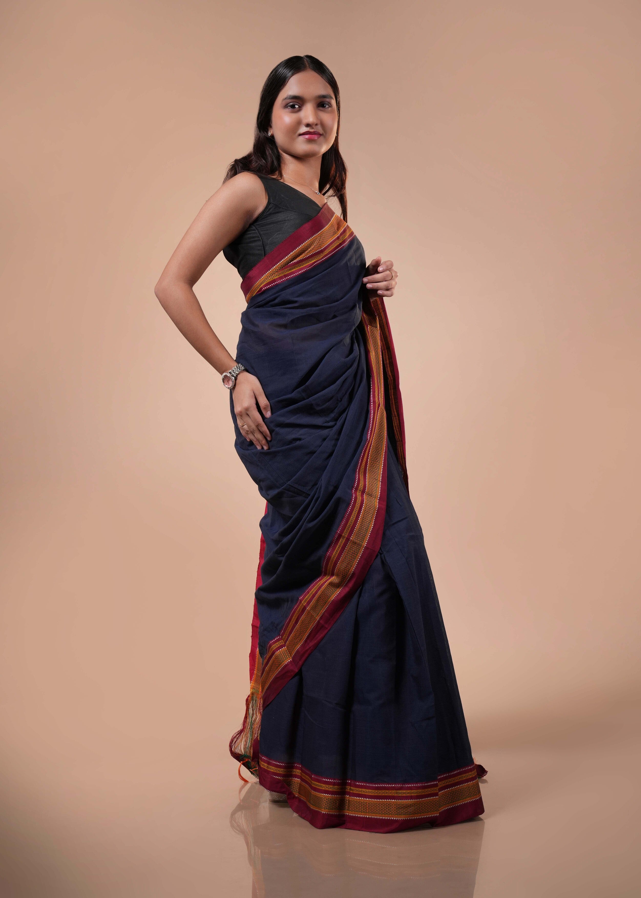 Ilkal cotton lambani saree