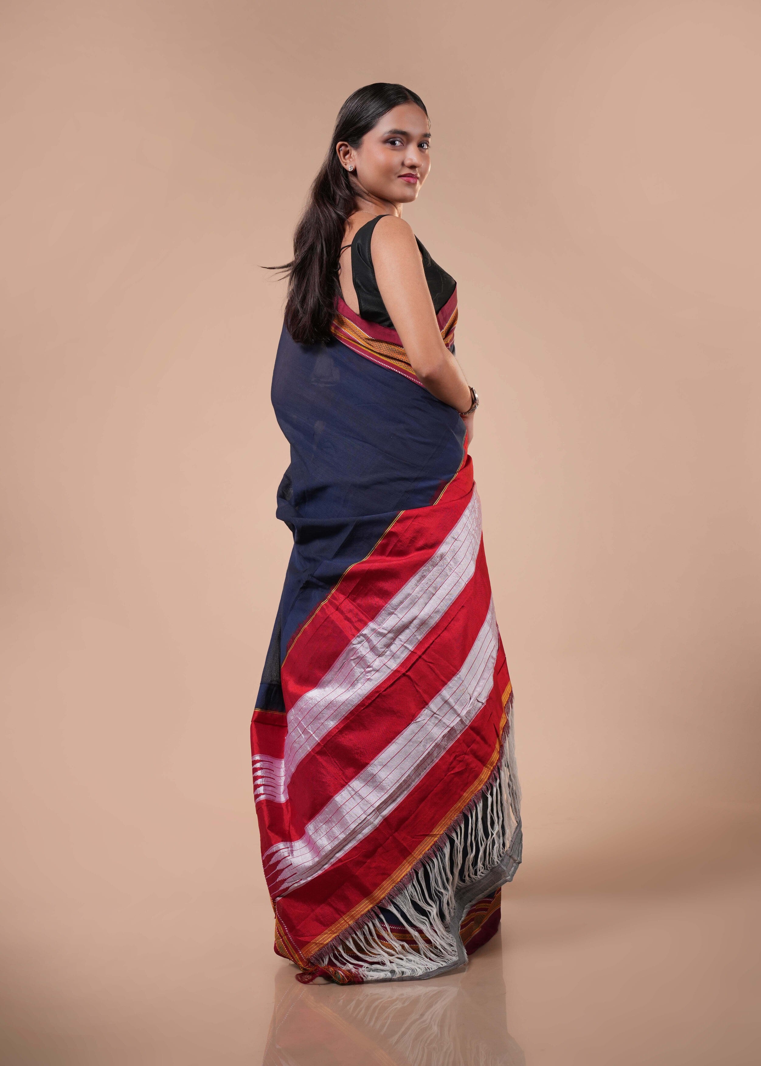Ilkal cotton lambani saree