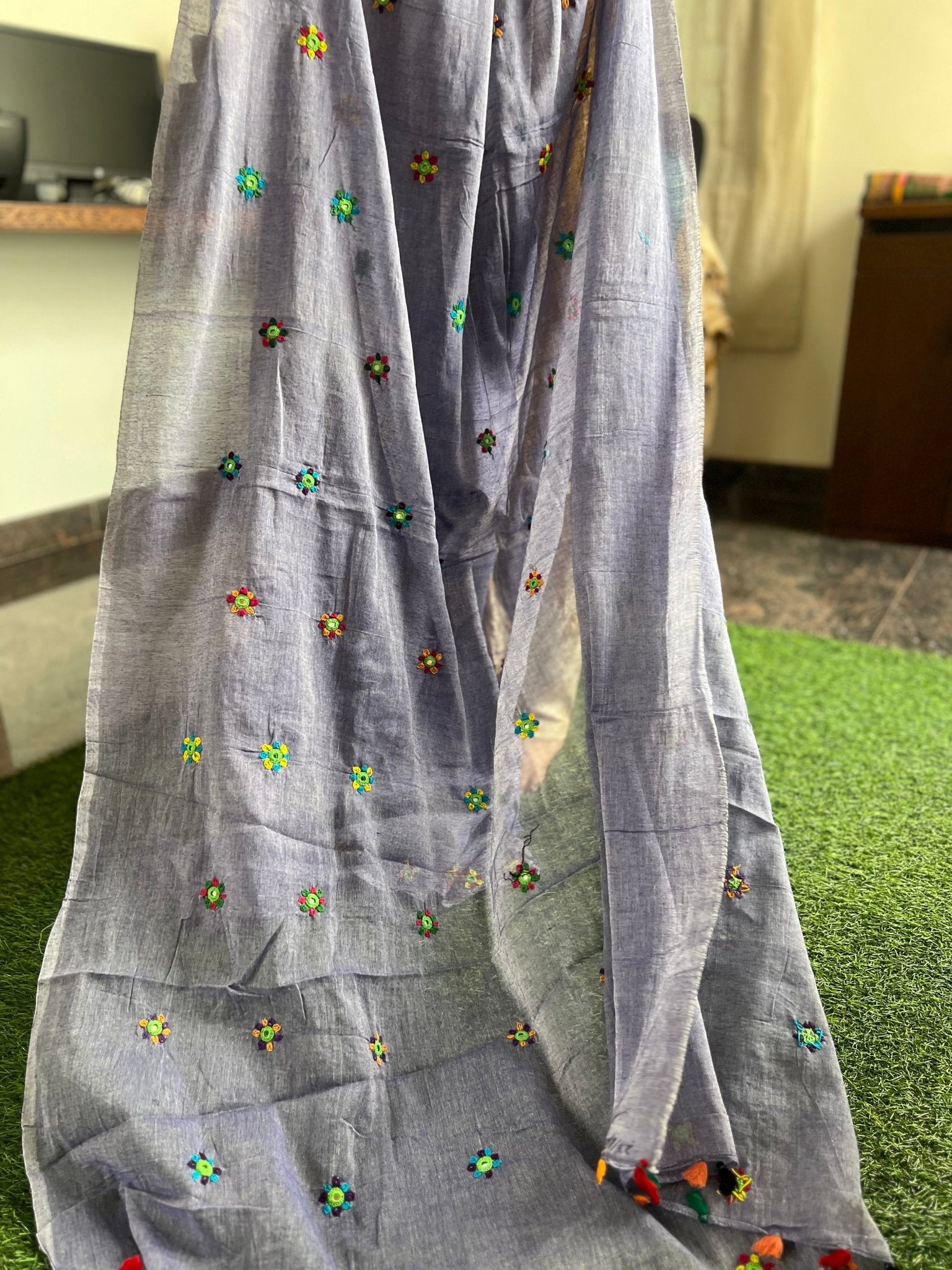 cotton lambani saree