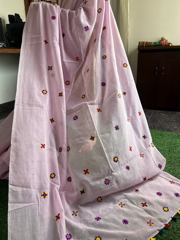 cotton lambani saree