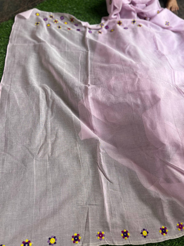 cotton lambani saree