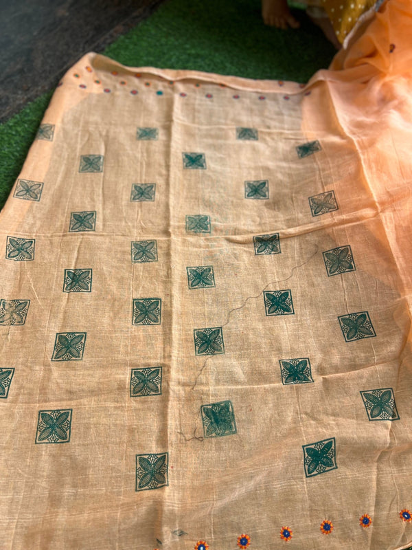 cotton lambani saree