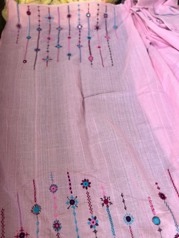 cotton lambani saree