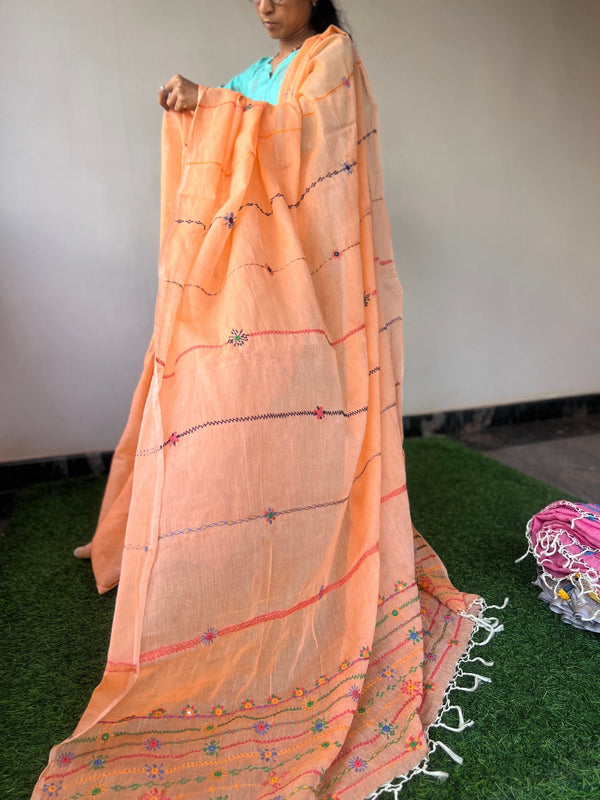 cotton lambani saree