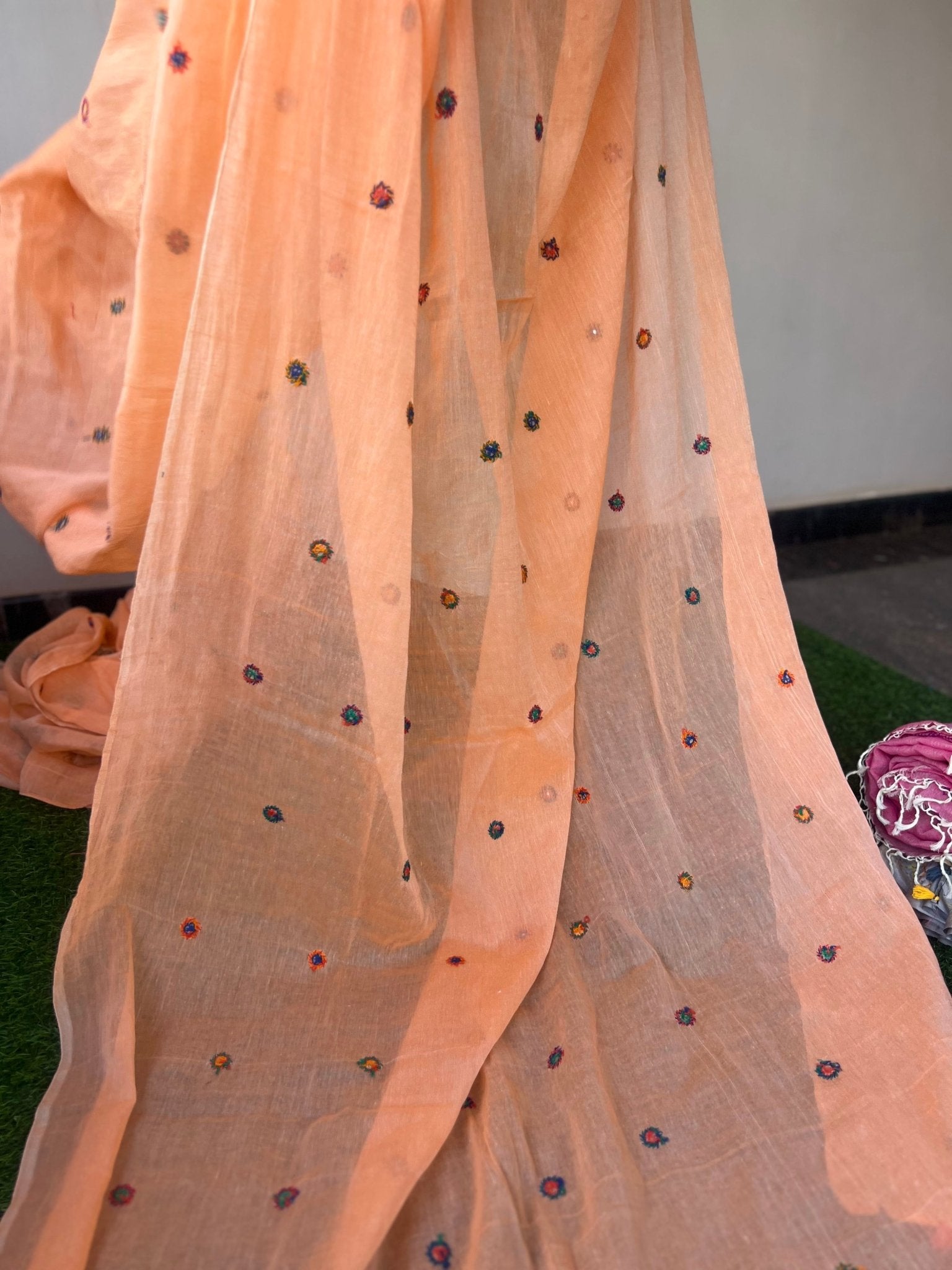 cotton lambani saree