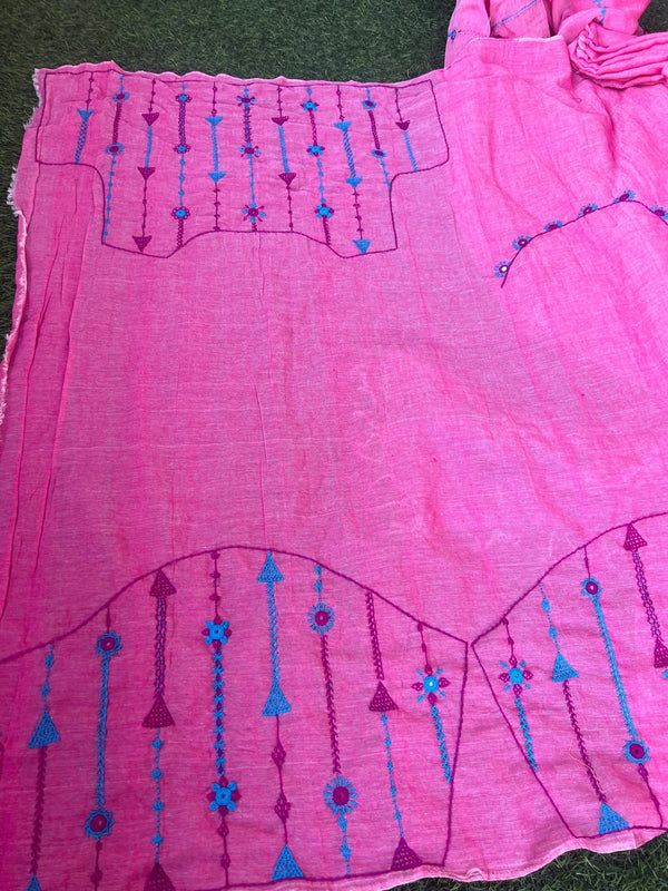 cotton lambani saree