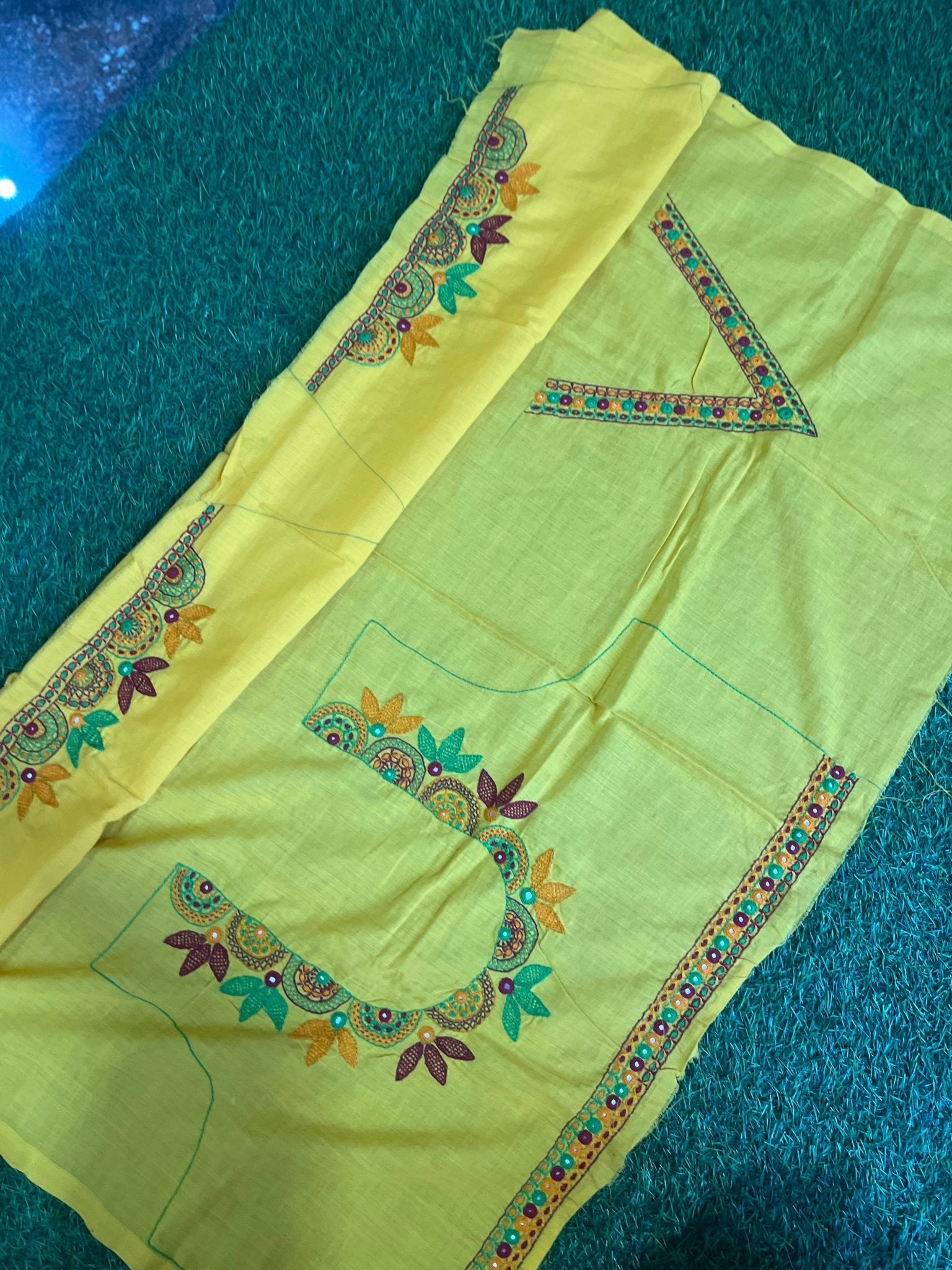 cotton blouse piece