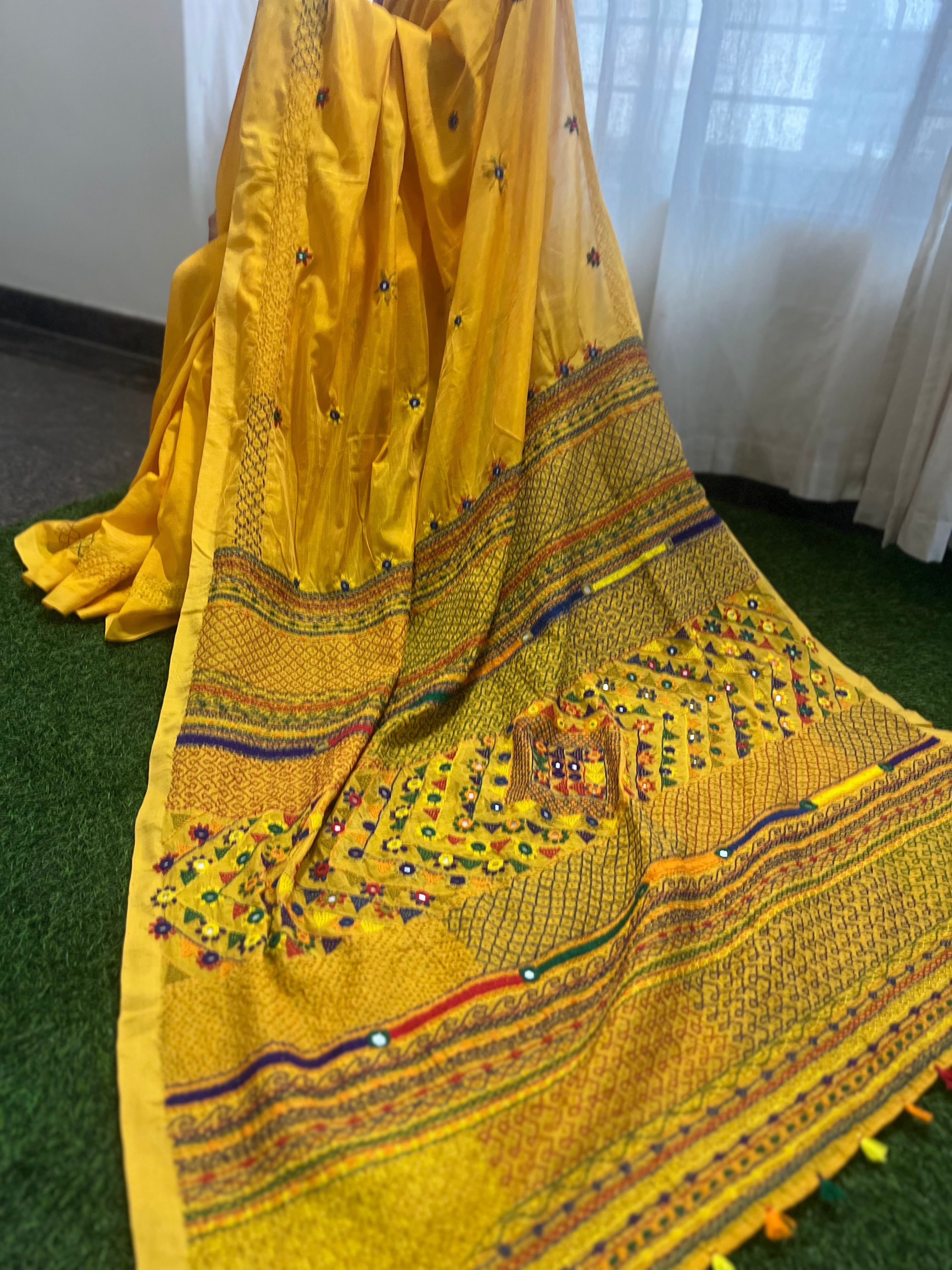 Mangalagiri soft silk saree