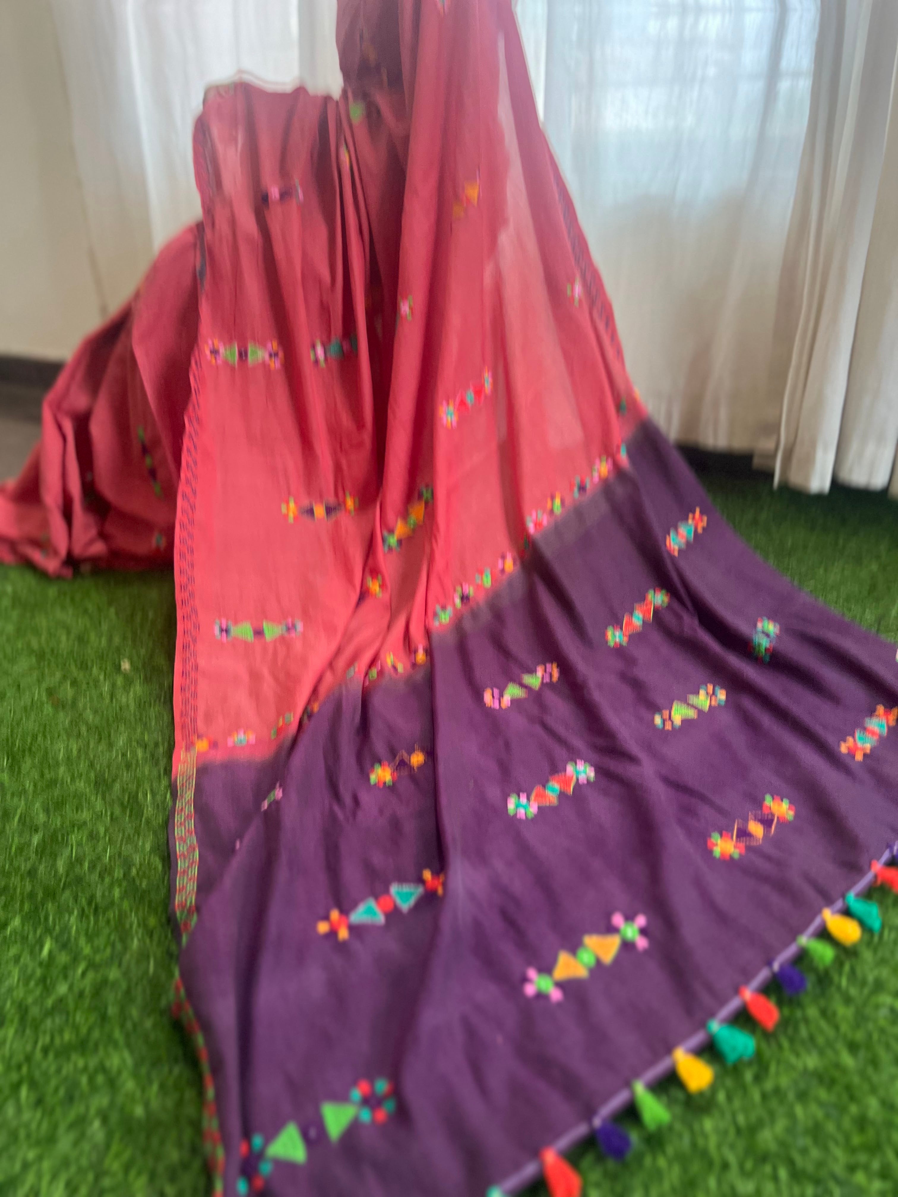 South cotton lambani saree