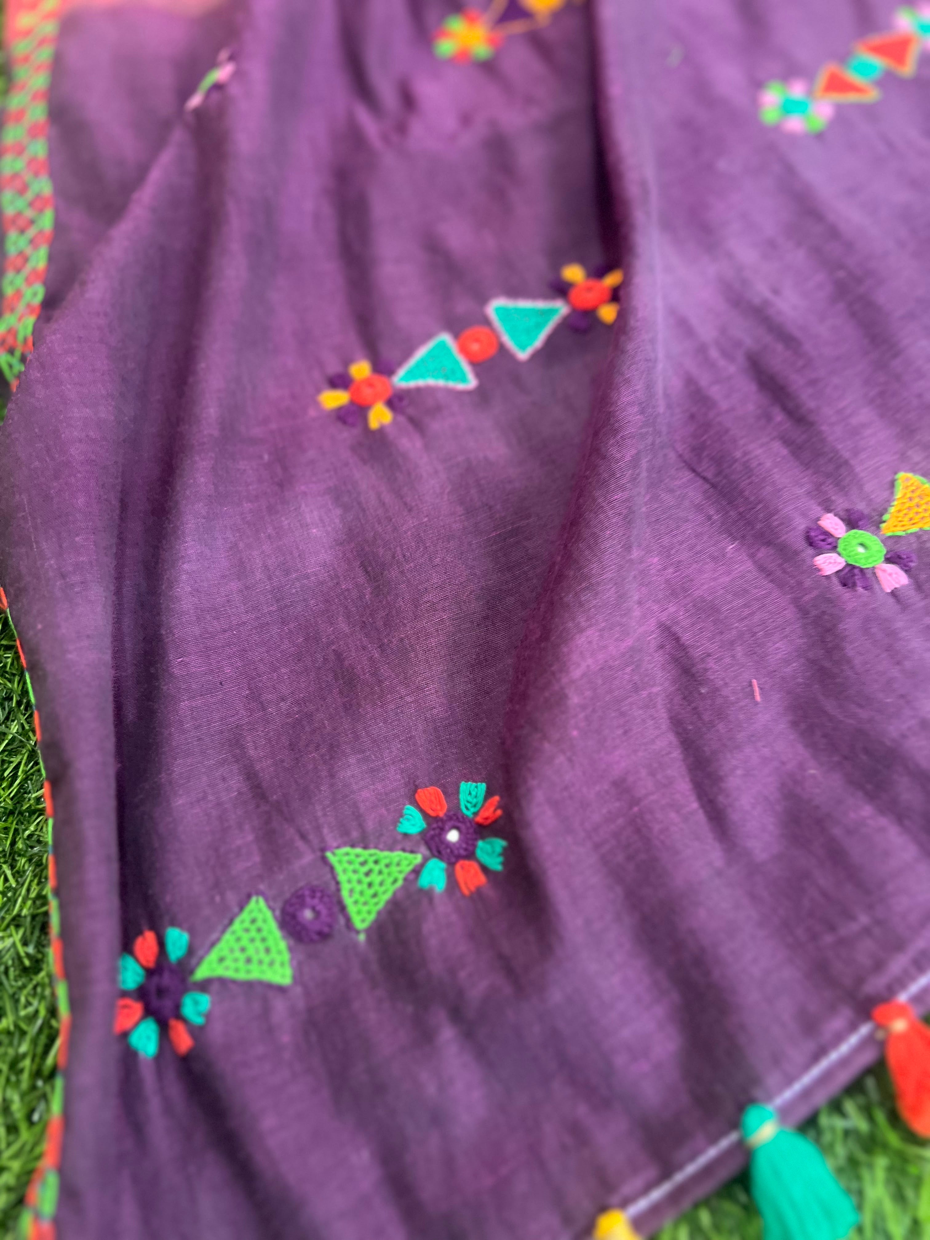 South cotton lambani saree