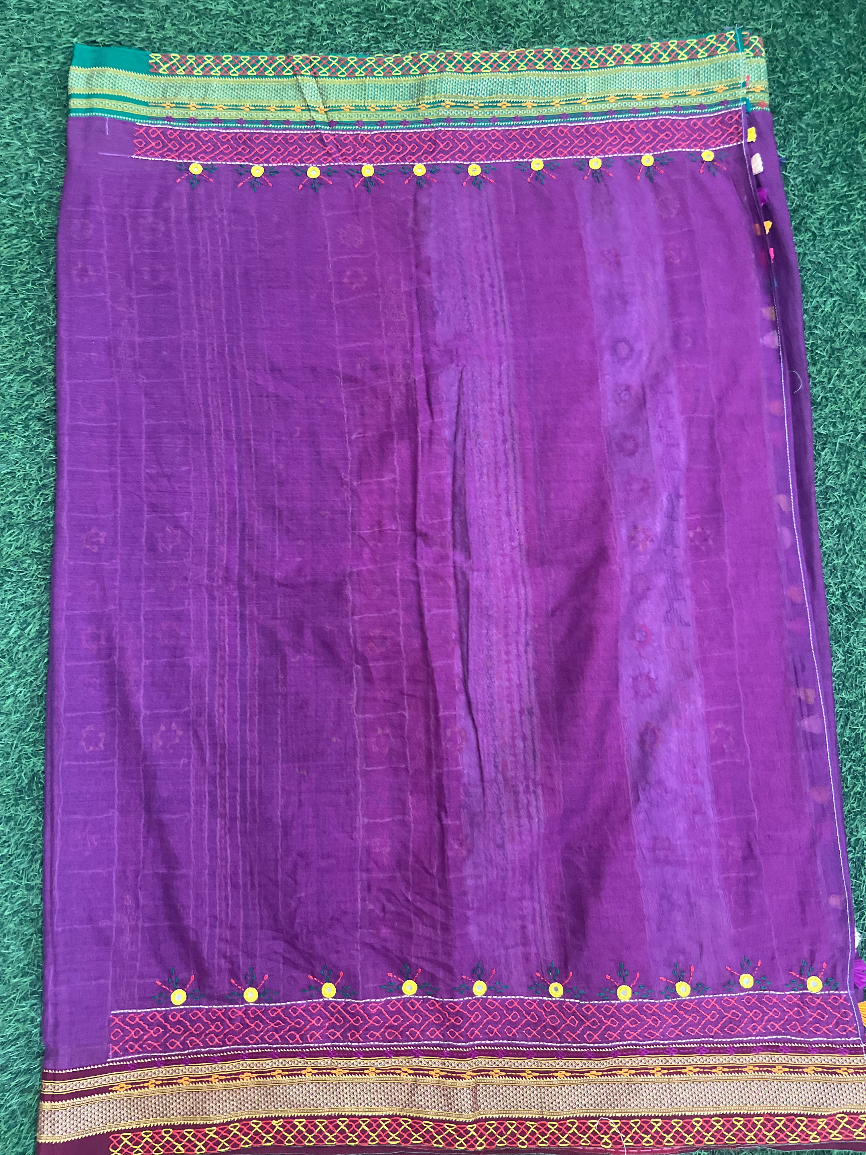 Ilkal cotton lambani saree