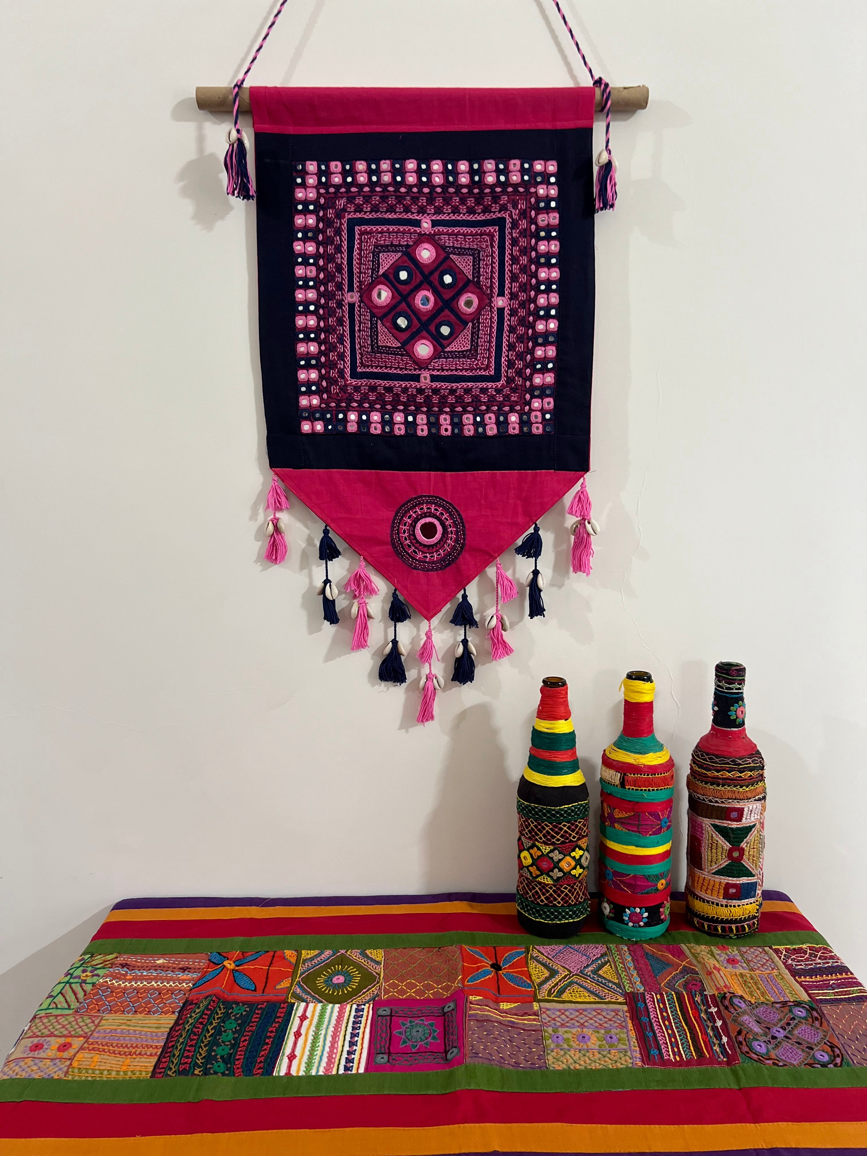 Lambani wall hanging