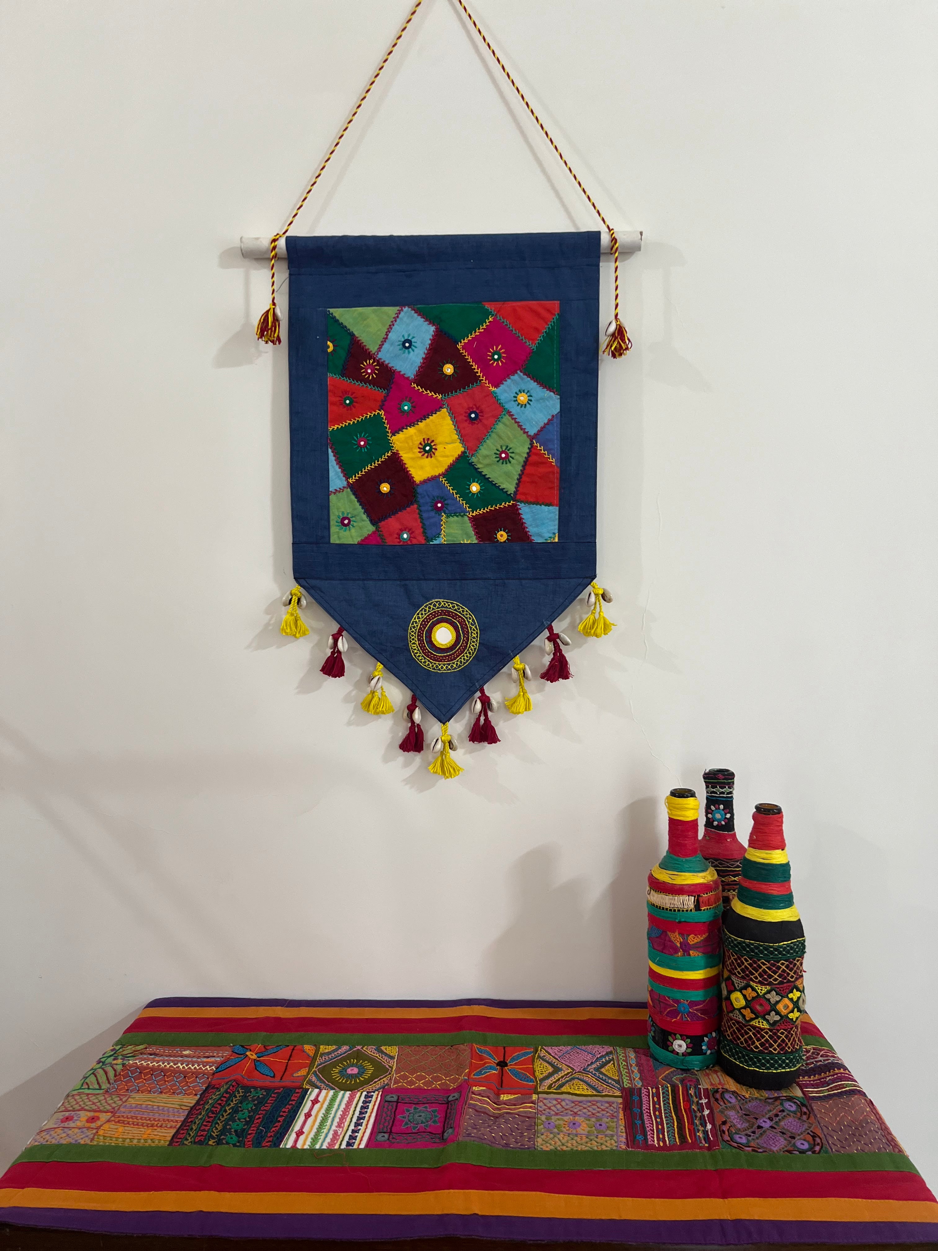 Lambani wall hanging