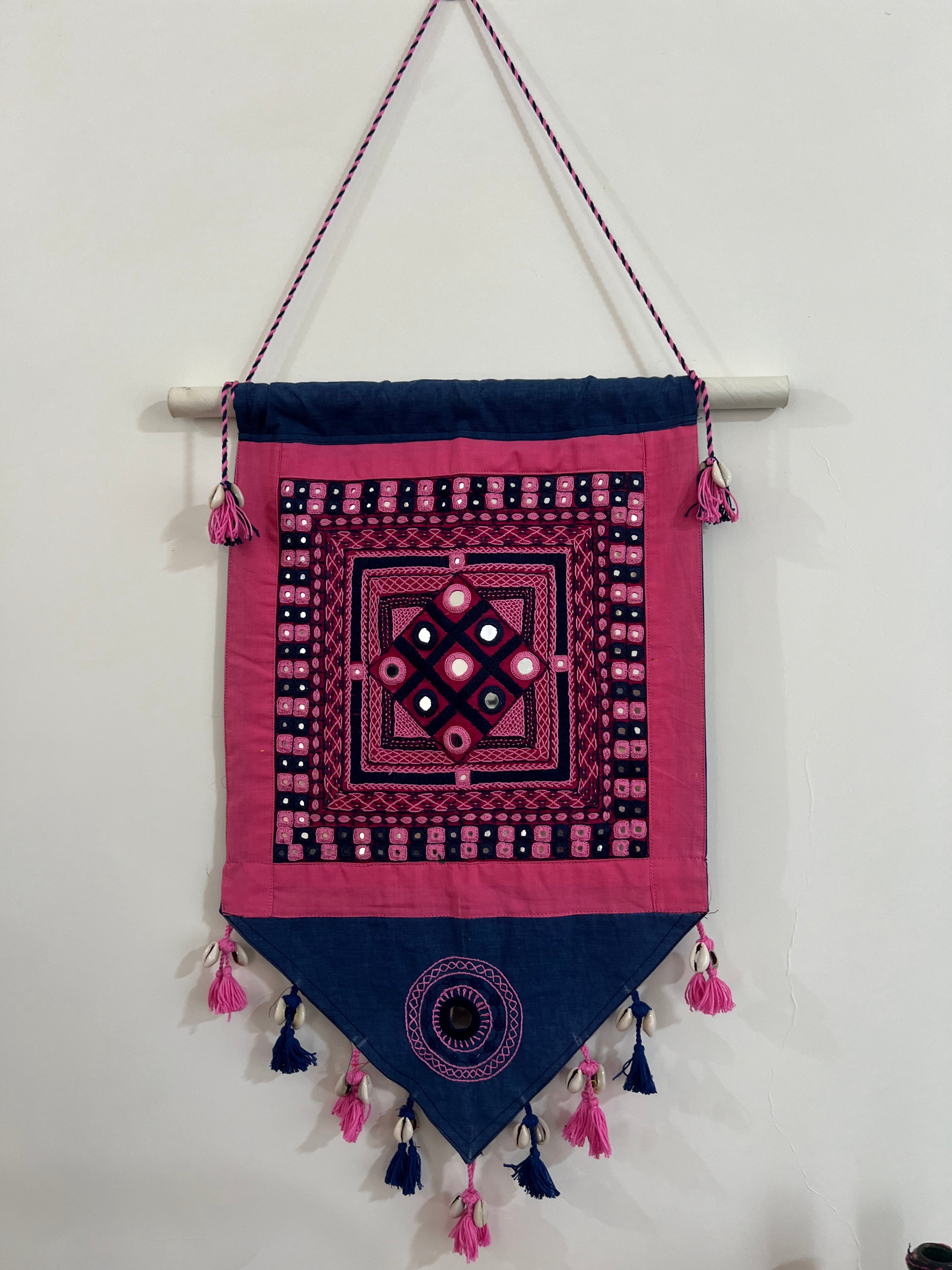 Lambani wall hanging