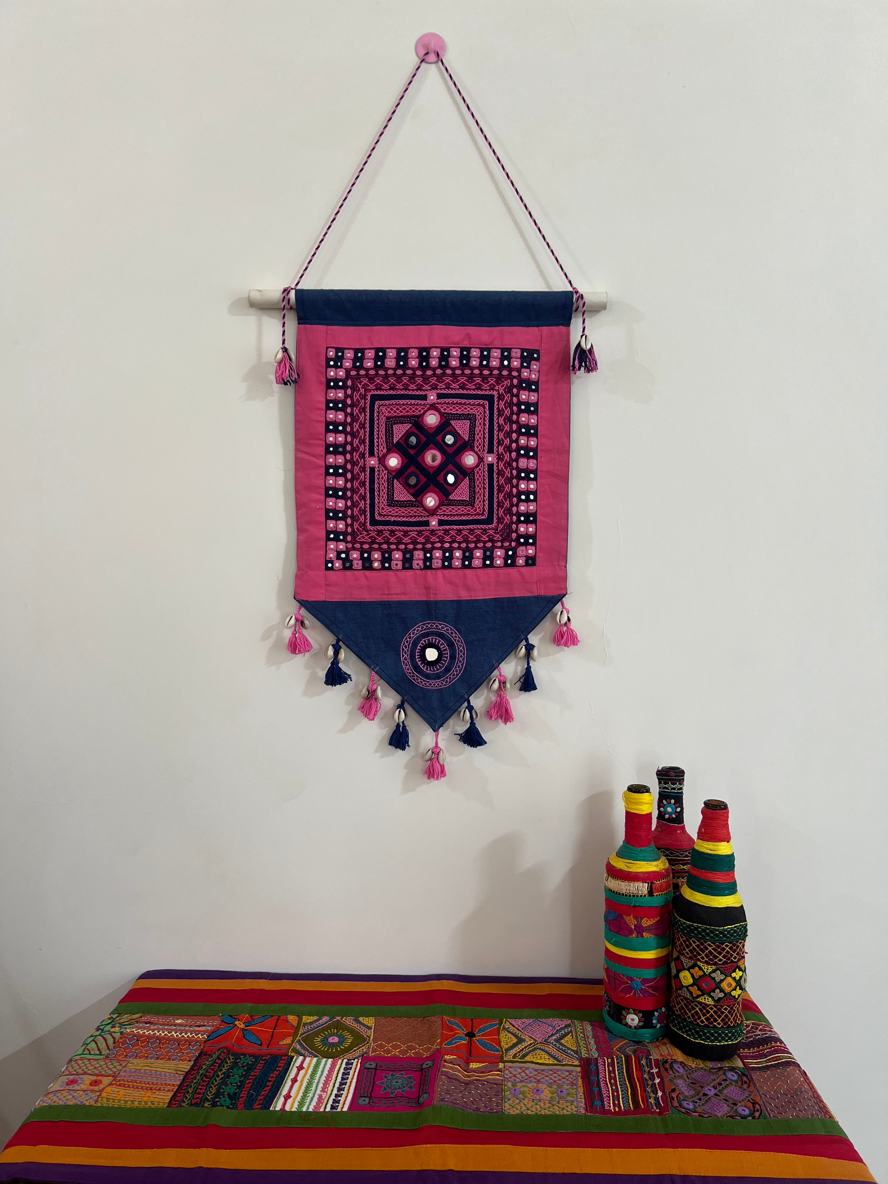 Lambani wall hanging