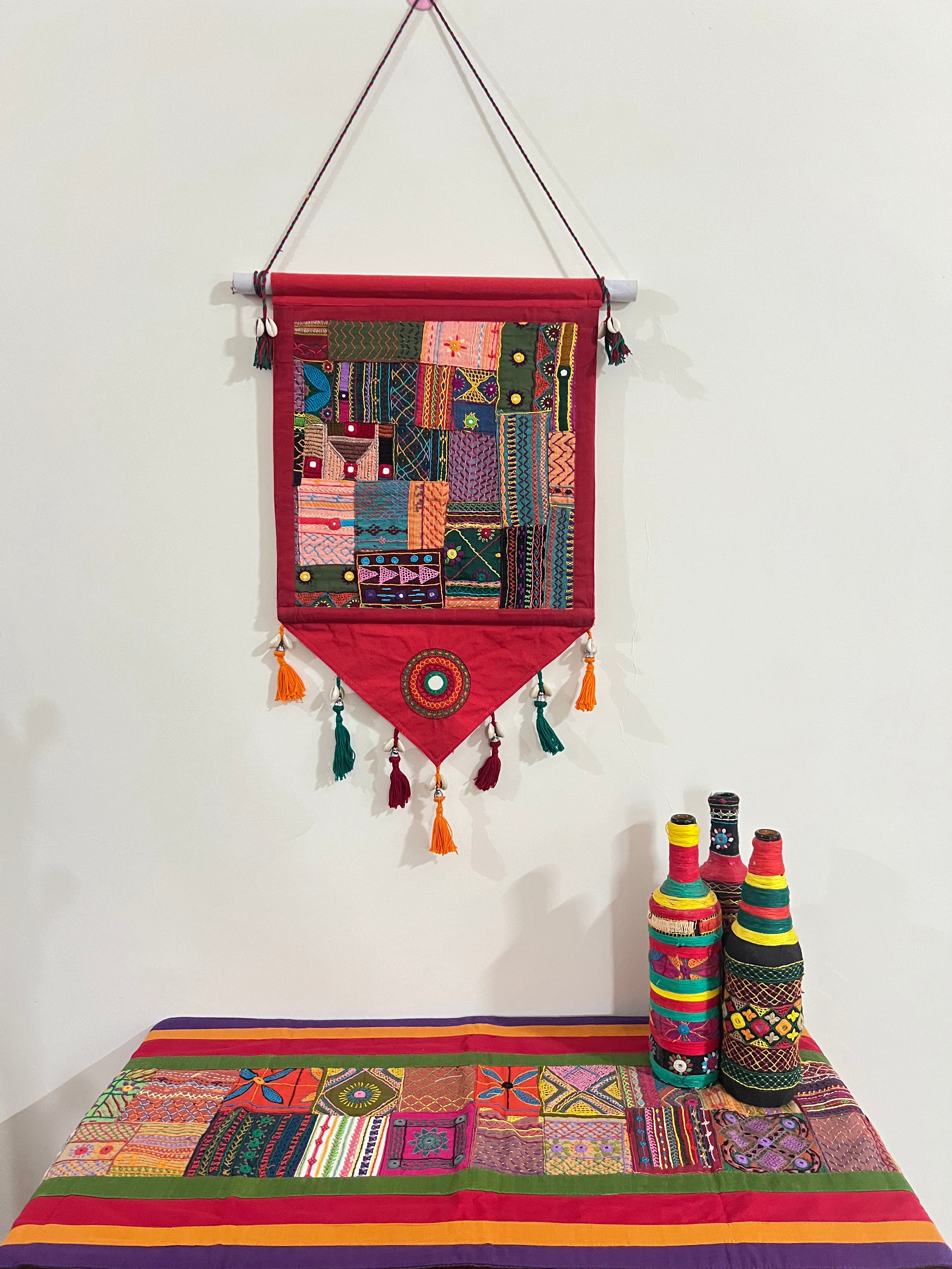 Lambani wall hanging