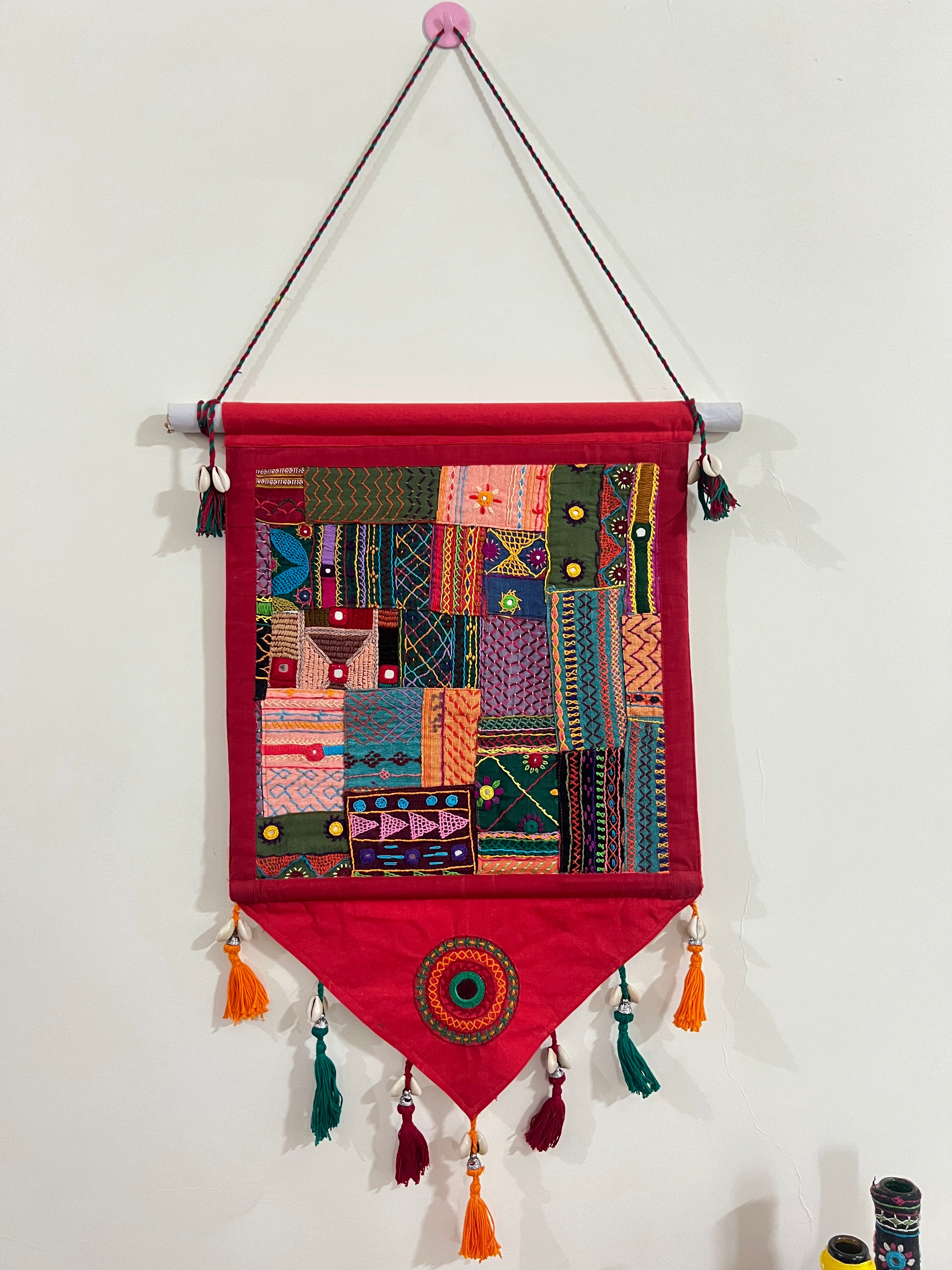 Lambani wall hanging