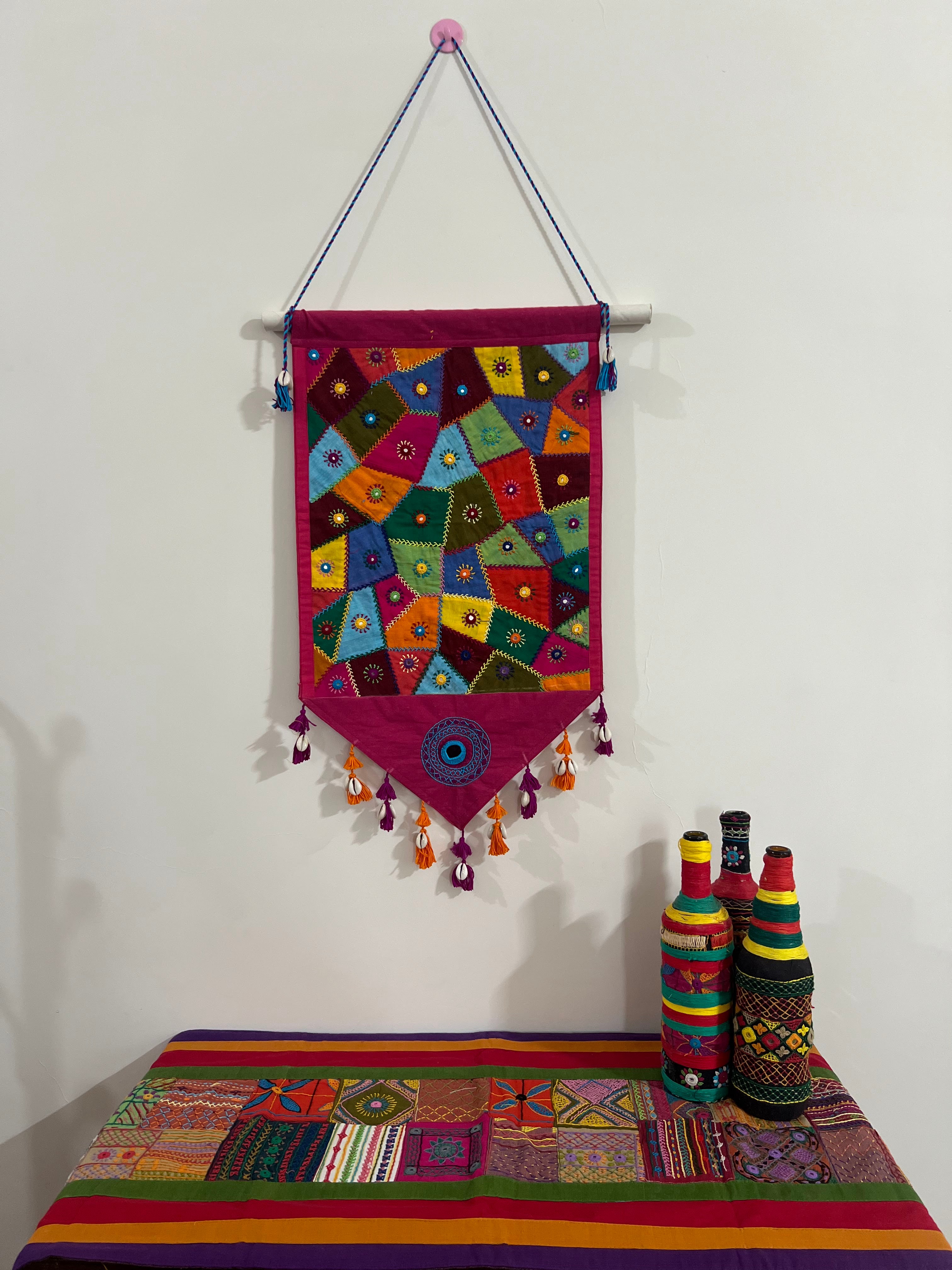 Lambani wall hanging