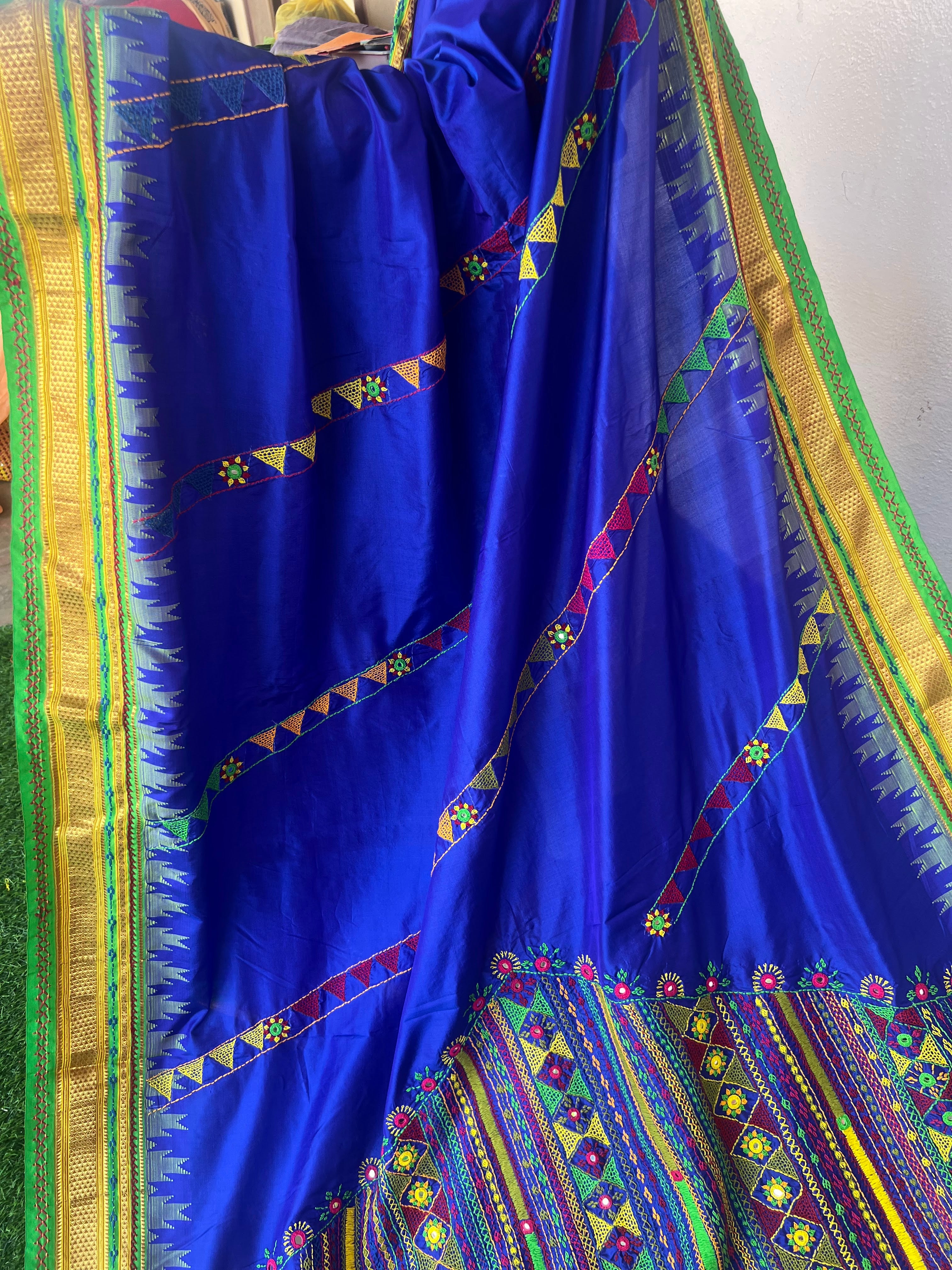 Ilkal silk  Lambani saree