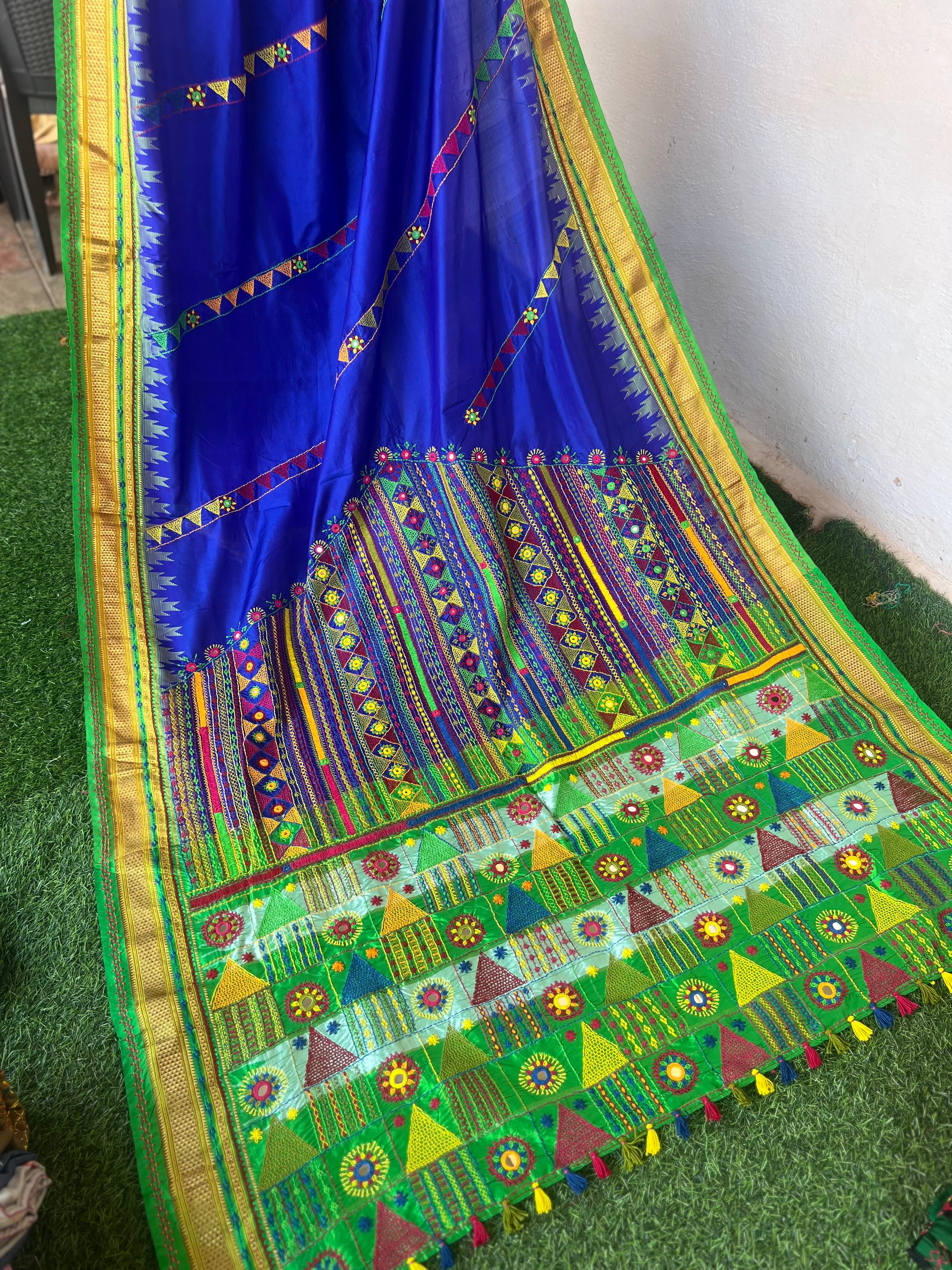 Ilkal silk  Lambani saree