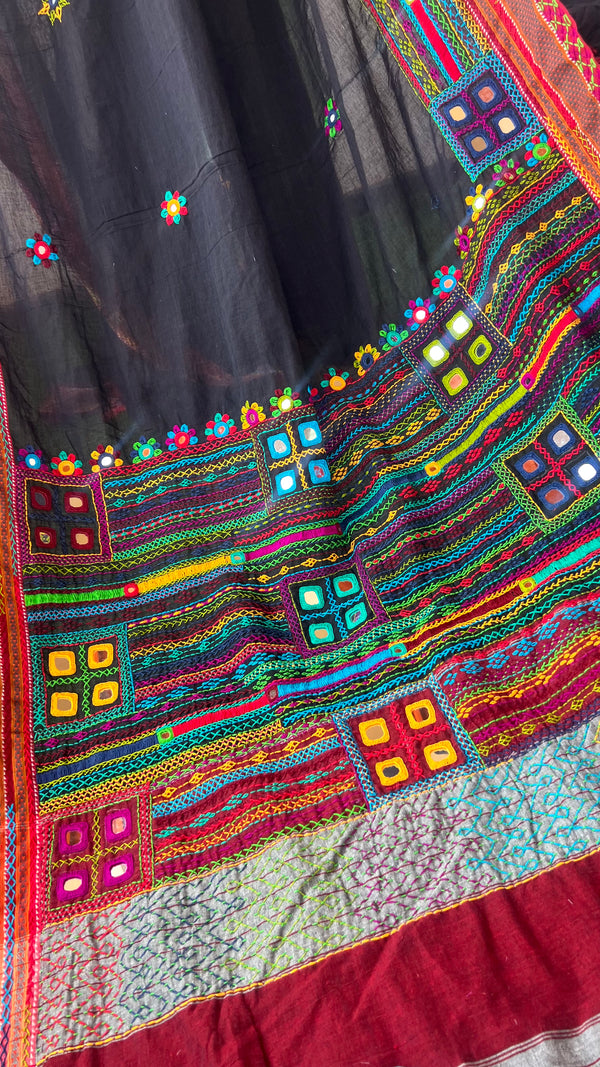 Ilkal cotton lambani saree