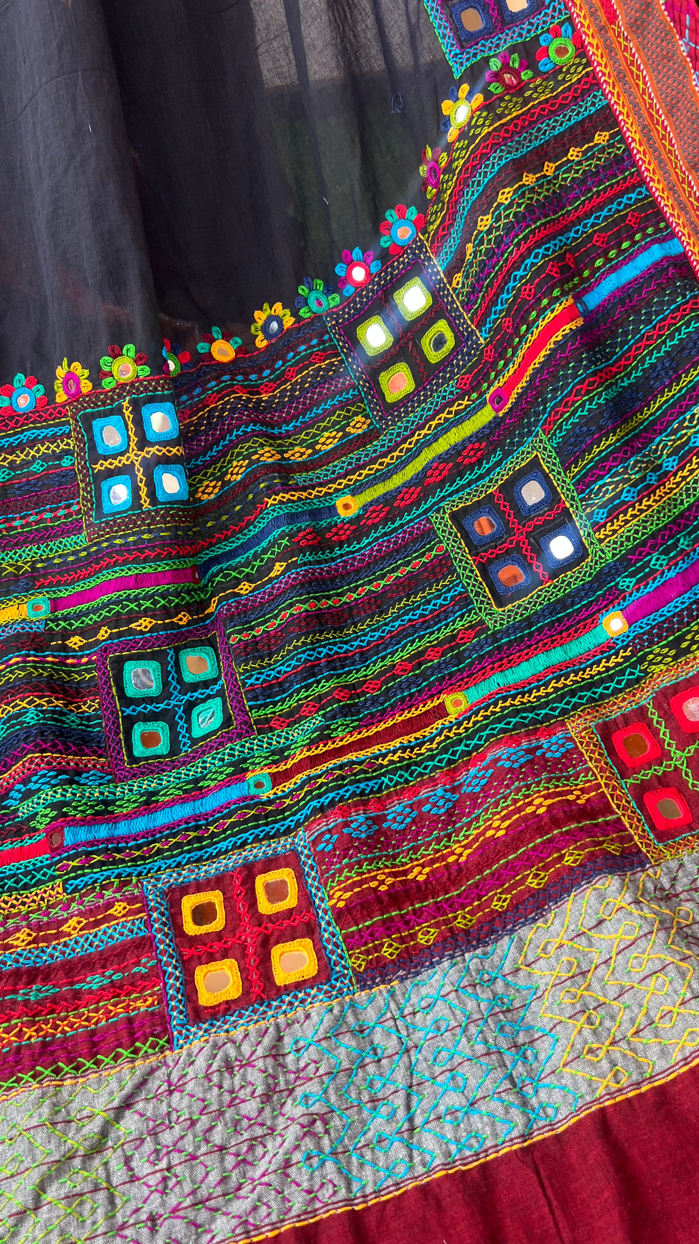 Ilkal cotton lambani saree