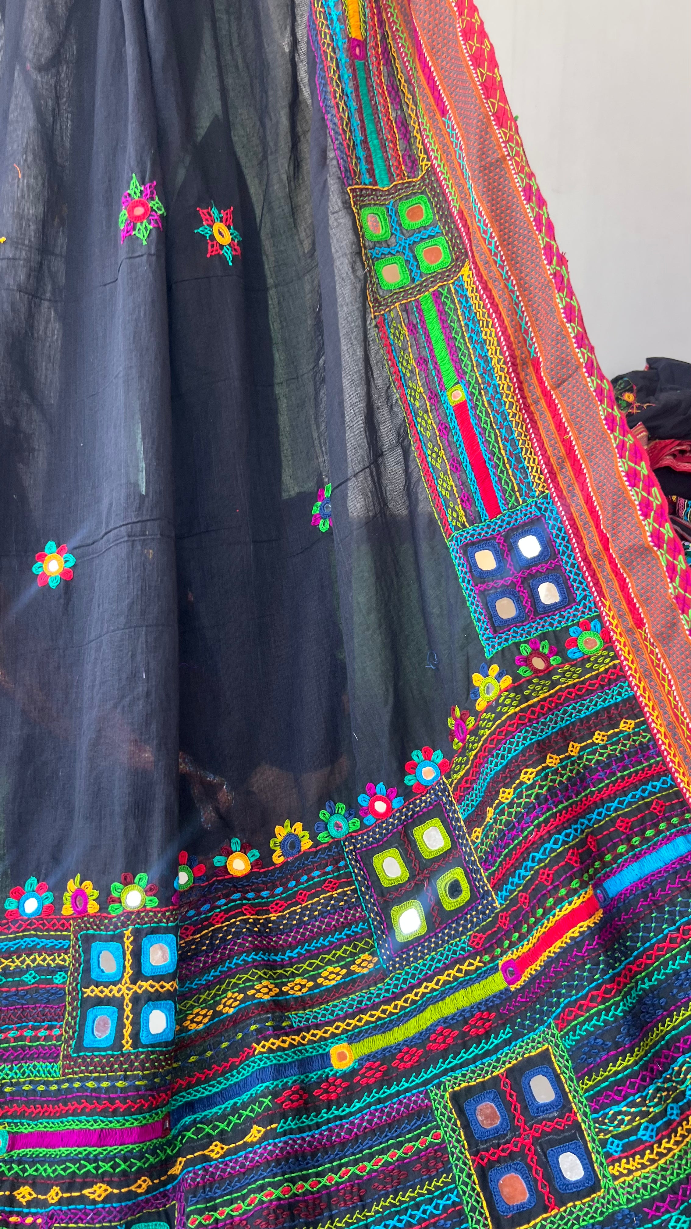 Ilkal cotton lambani saree