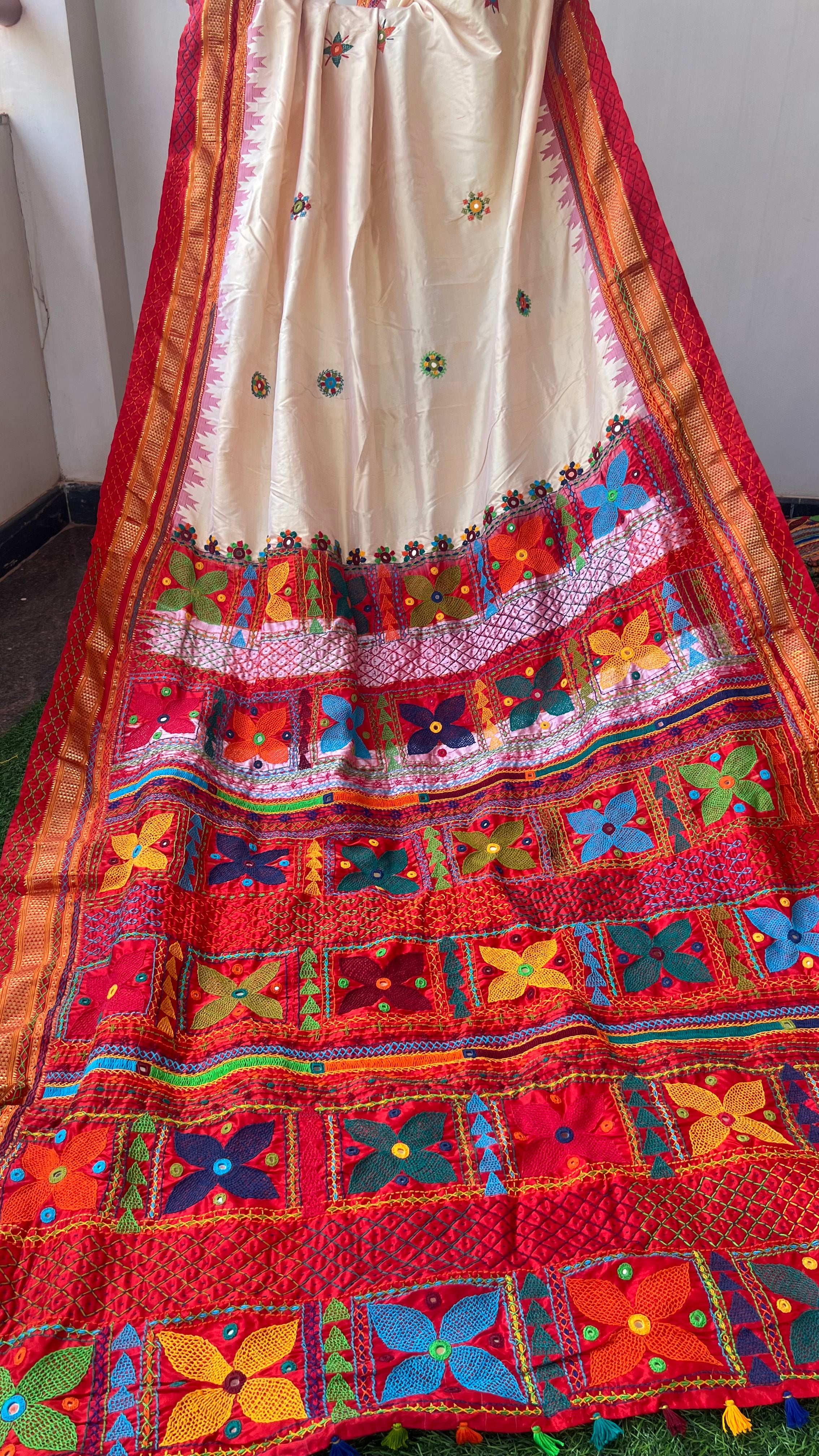 Lambani saree online | Handcrafted | silk saree