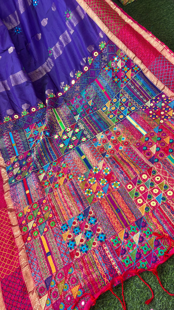 Lambani saree online | Handcrafted | silk saree