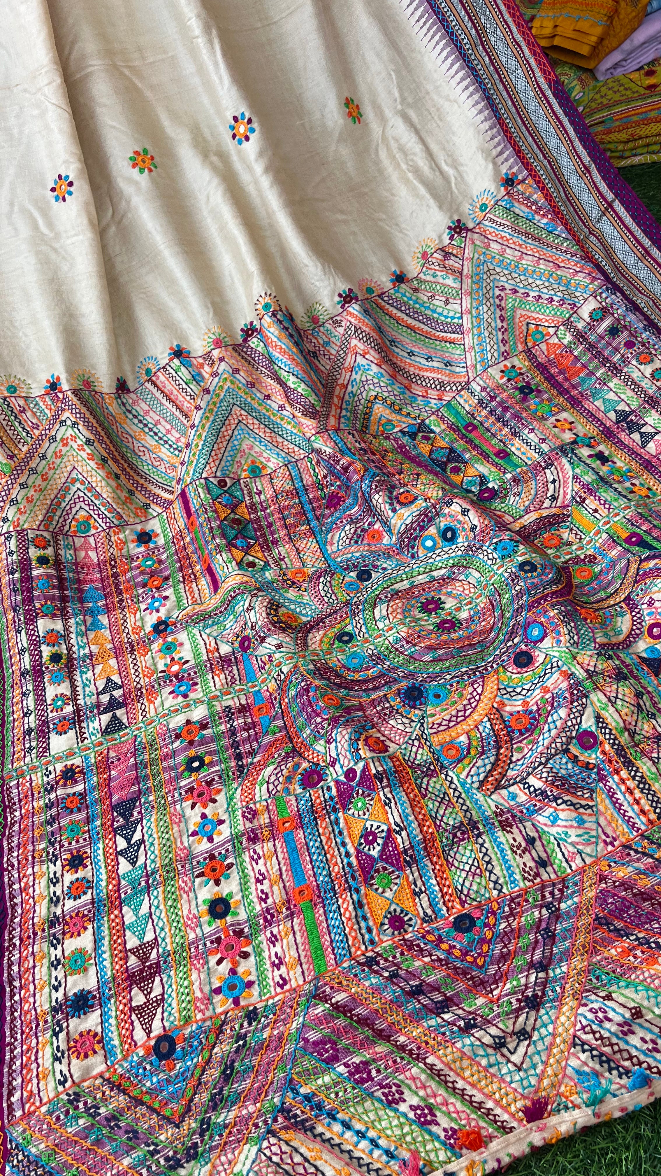 Lambani saree online | Handcrafted | silk saree