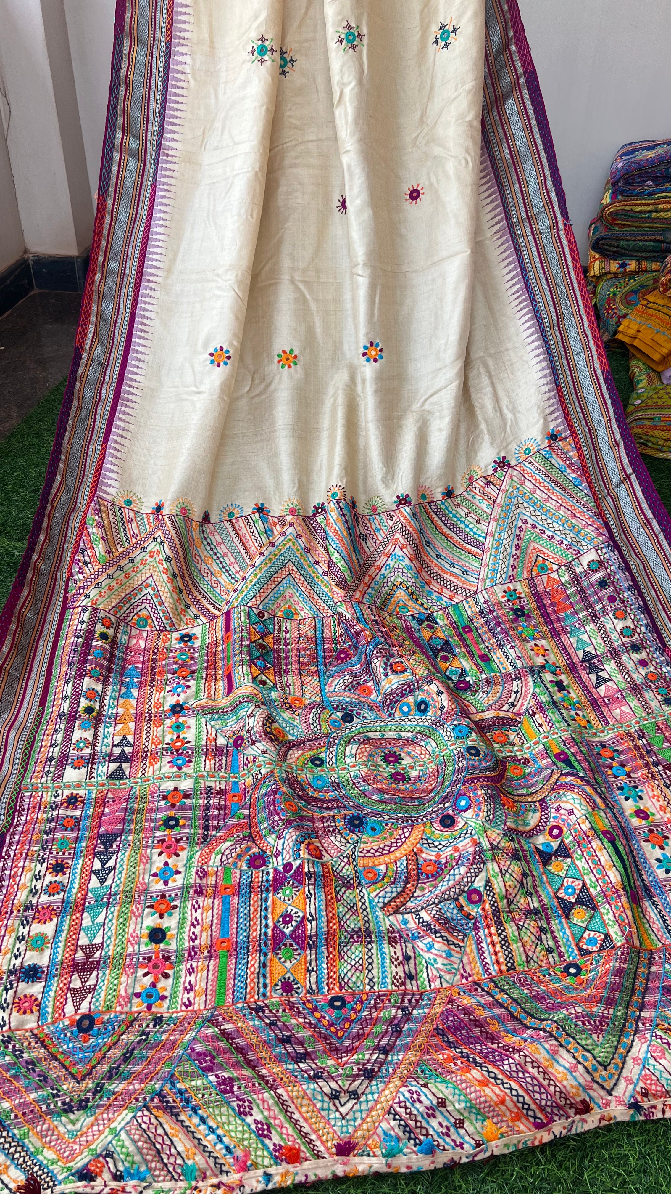 Lambani saree online | Handcrafted | silk saree