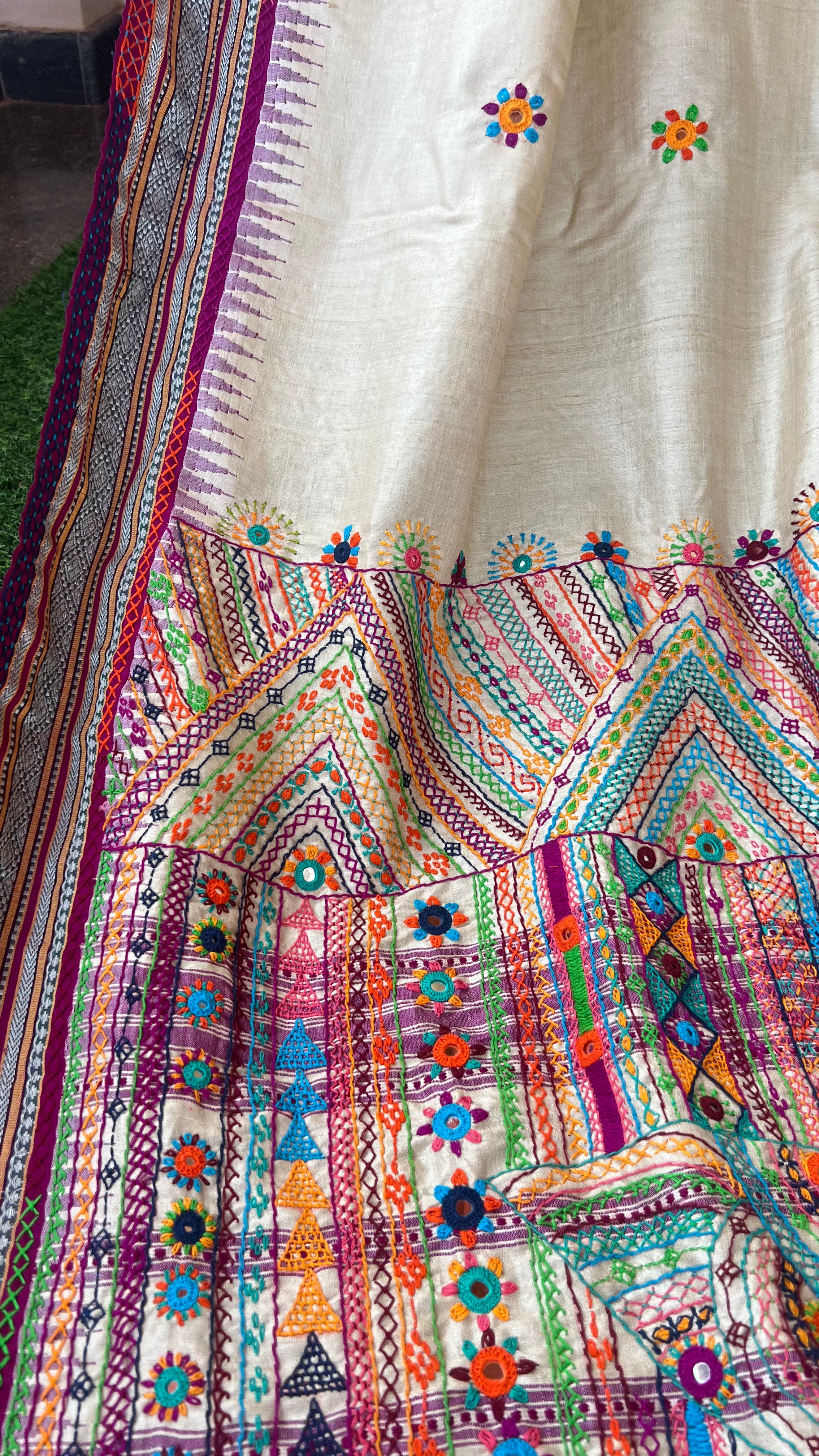 Lambani saree online | Handcrafted | silk saree