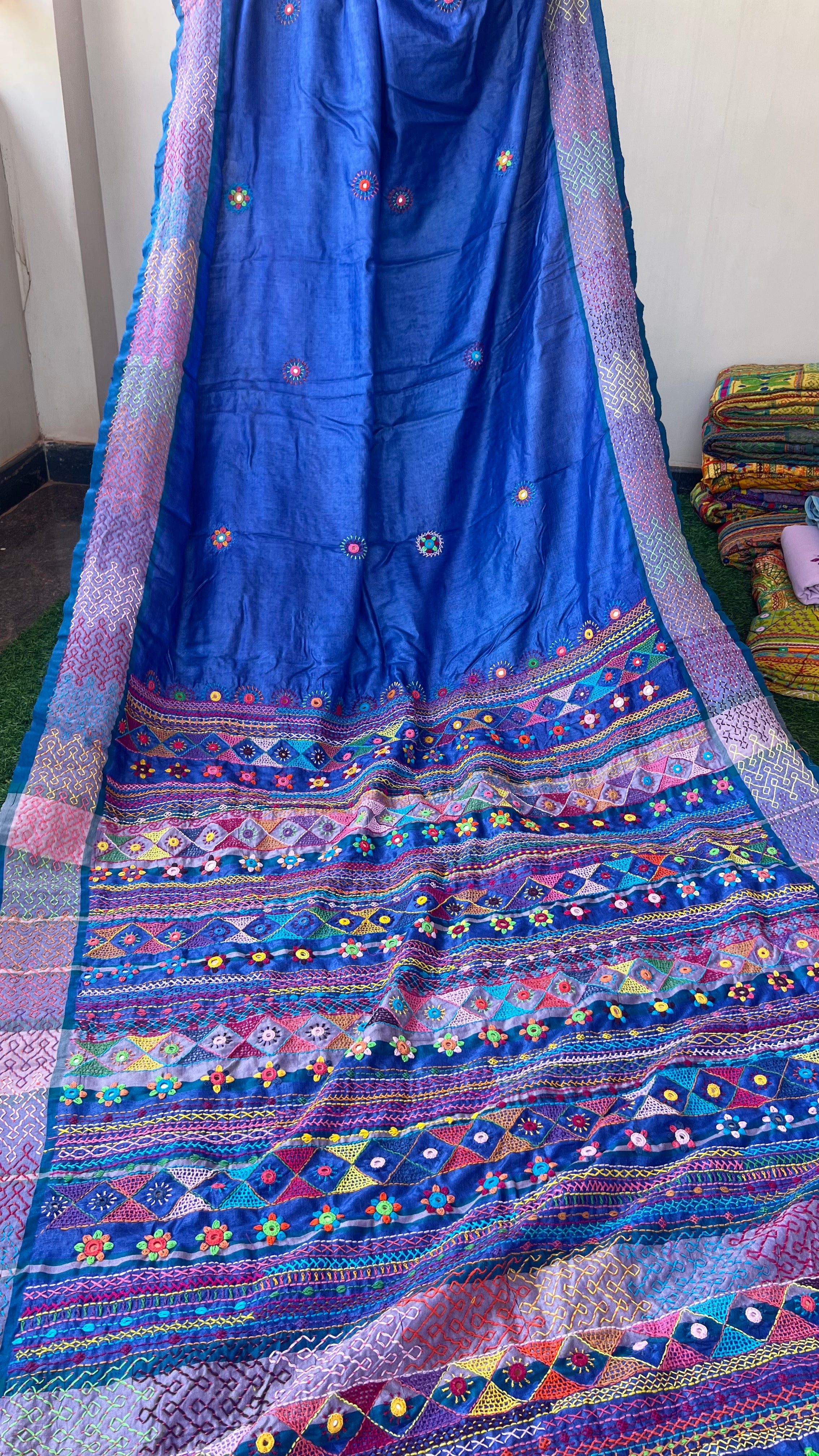 Lambani saree online | Handcrafted | silk saree