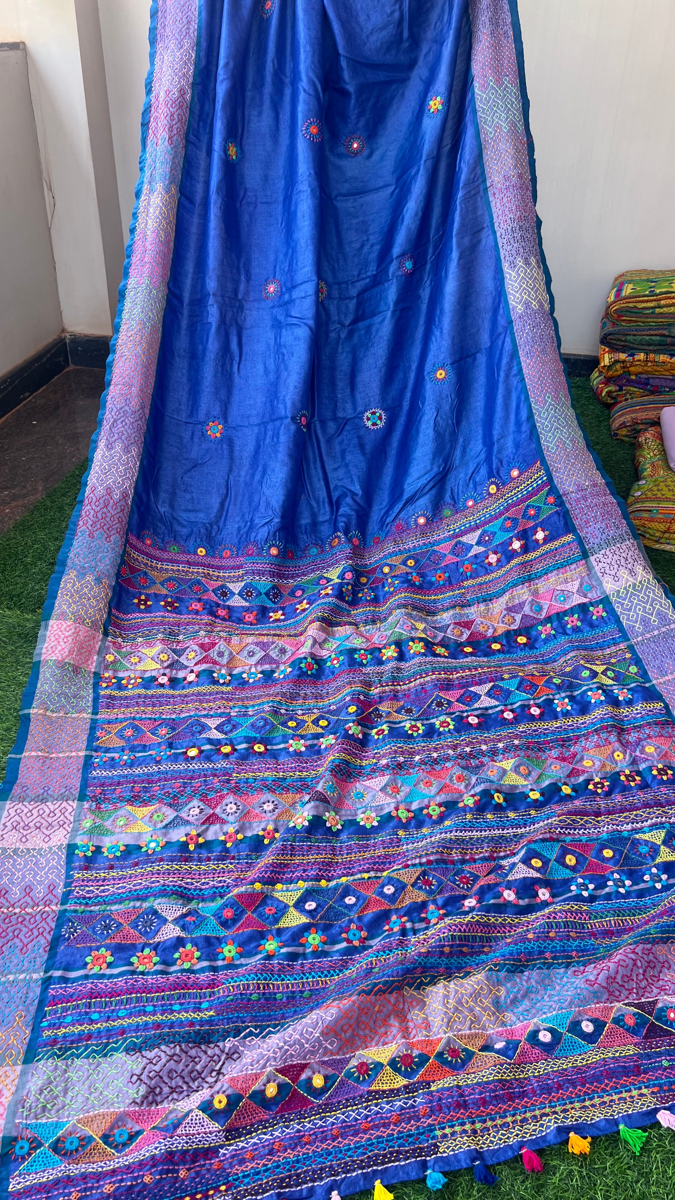 Lambani saree online | Handcrafted | silk saree