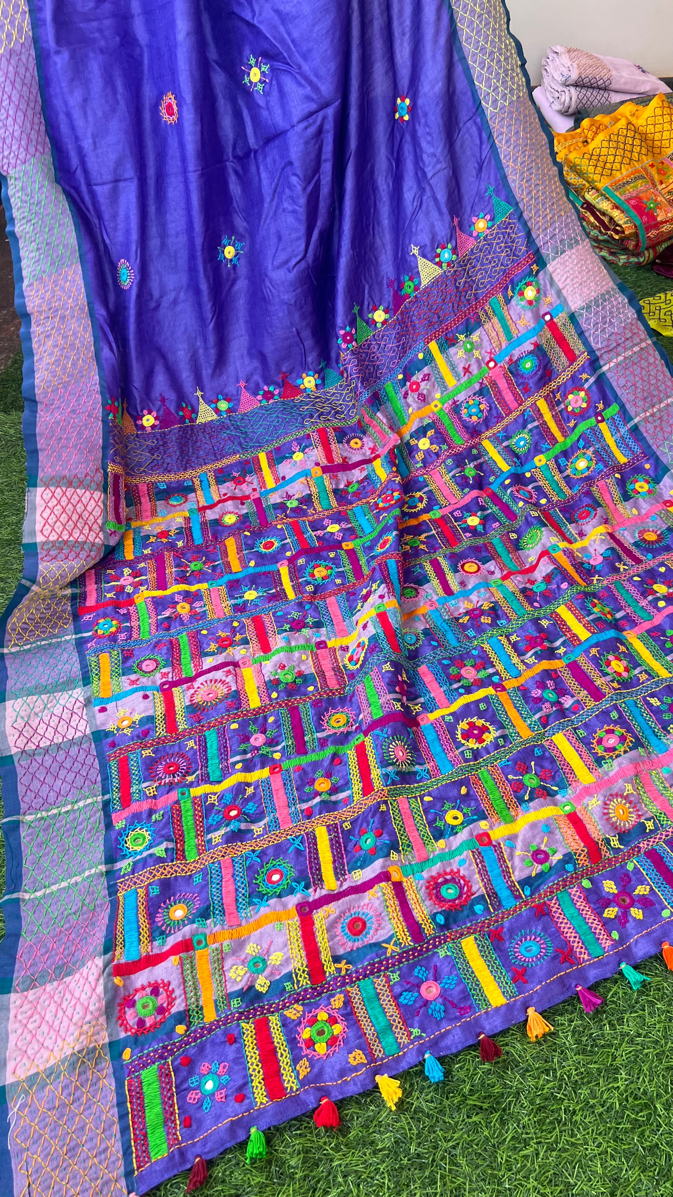 Lambani saree online | Handcrafted | silk saree