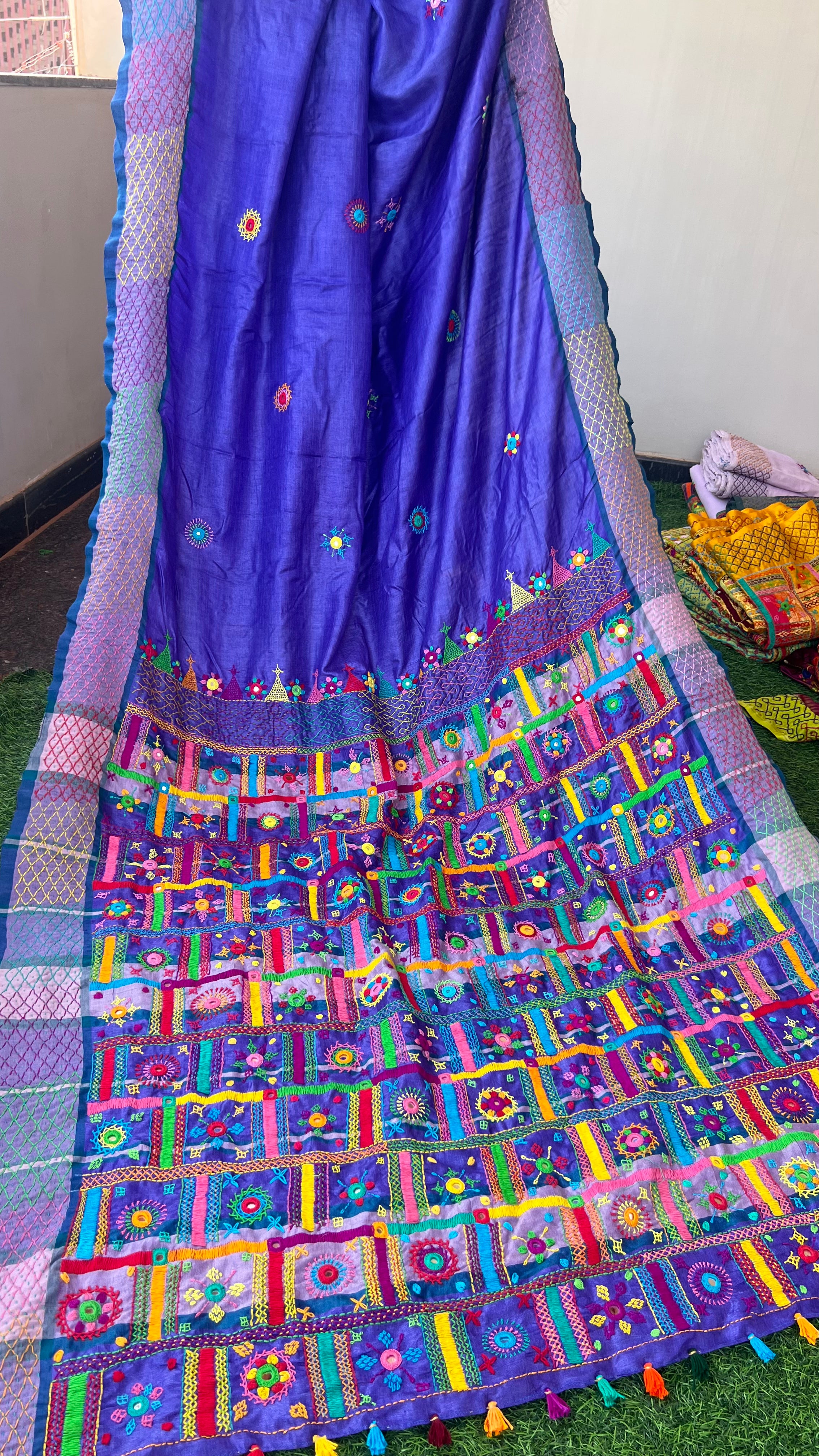 Lambani saree online | Handcrafted | silk saree