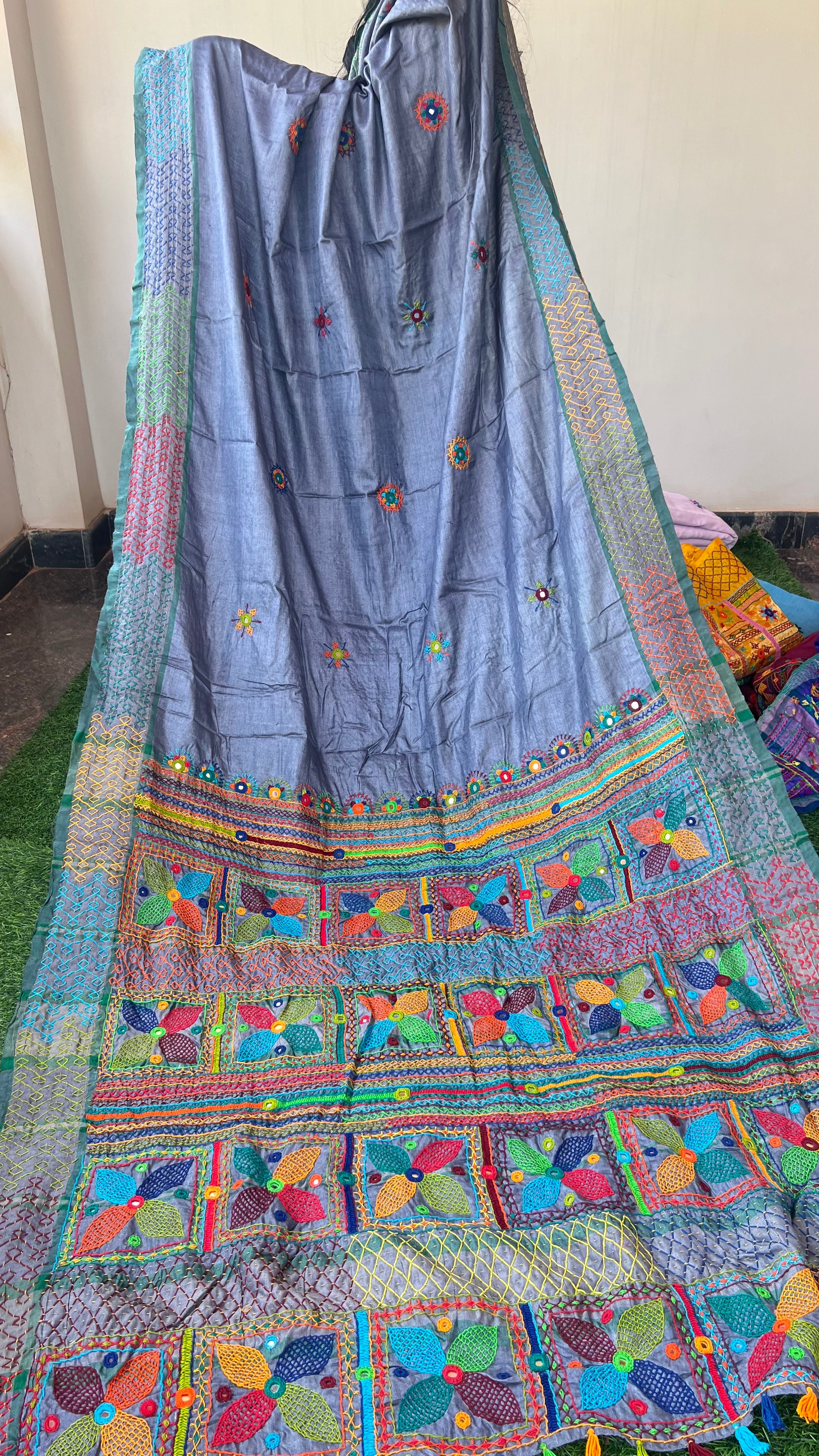 Lambani saree online | Handcrafted | silk saree