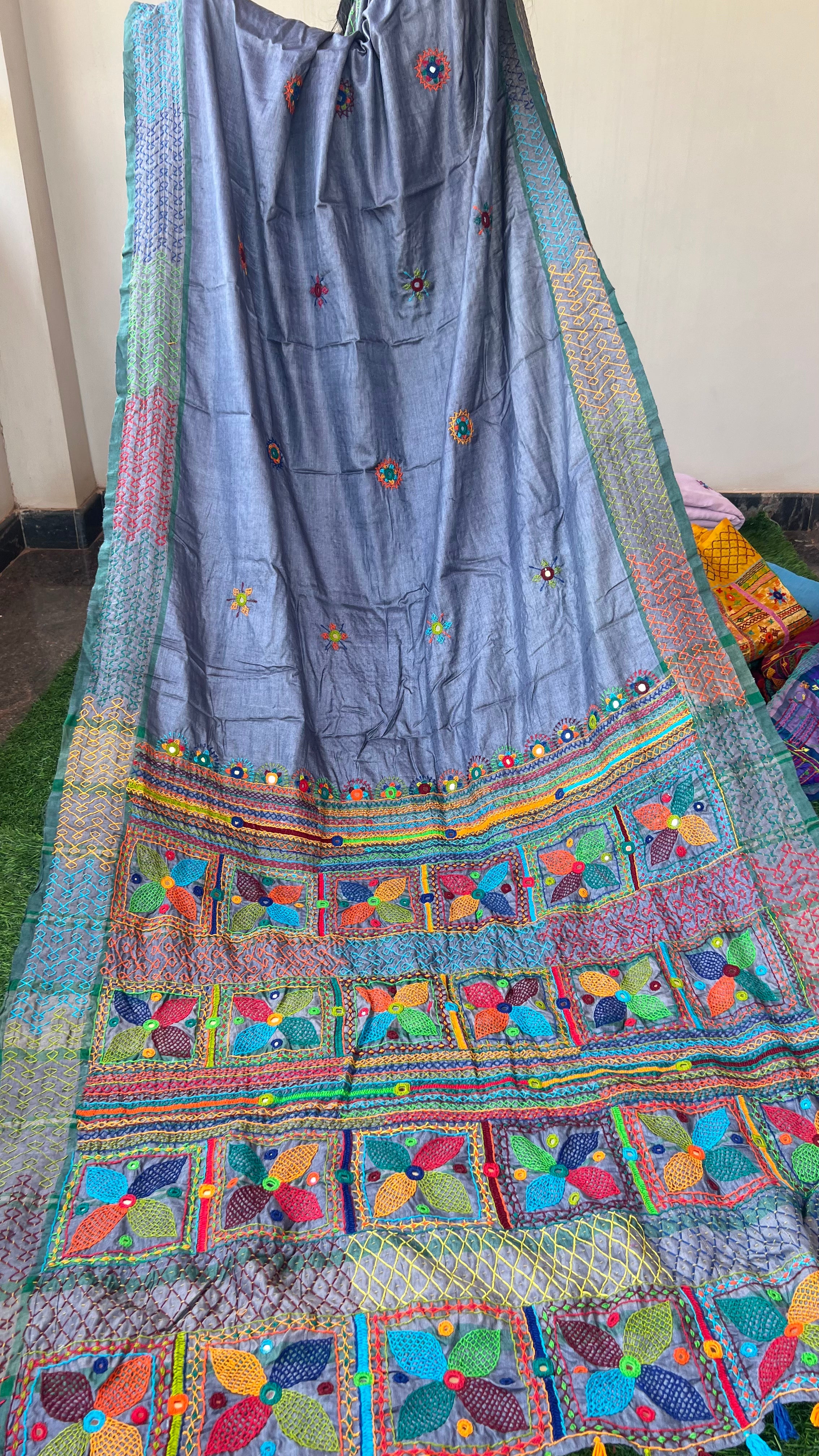 Lambani saree online | Handcrafted | silk saree