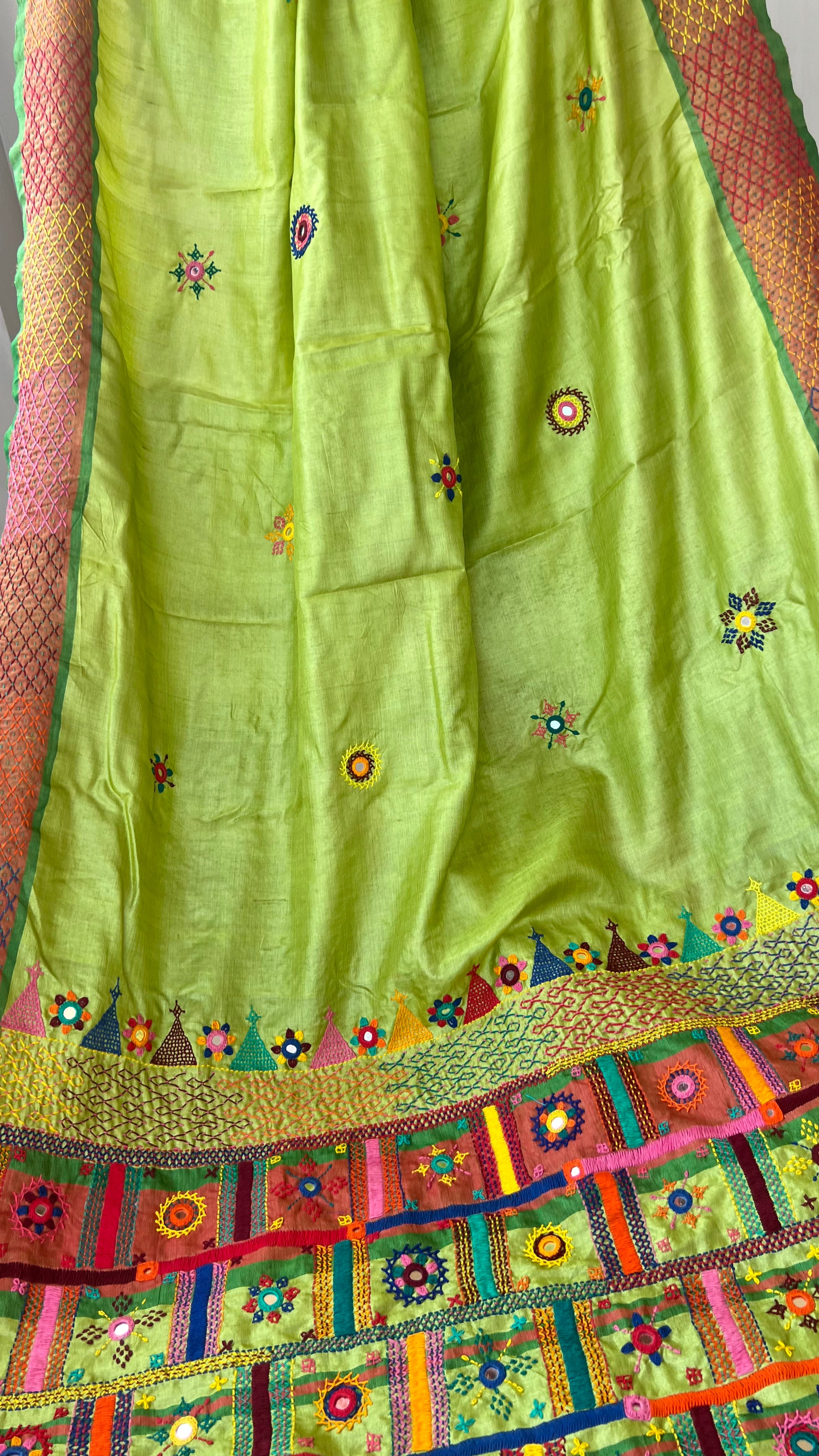 Lambani saree online | Handcrafted | silk saree