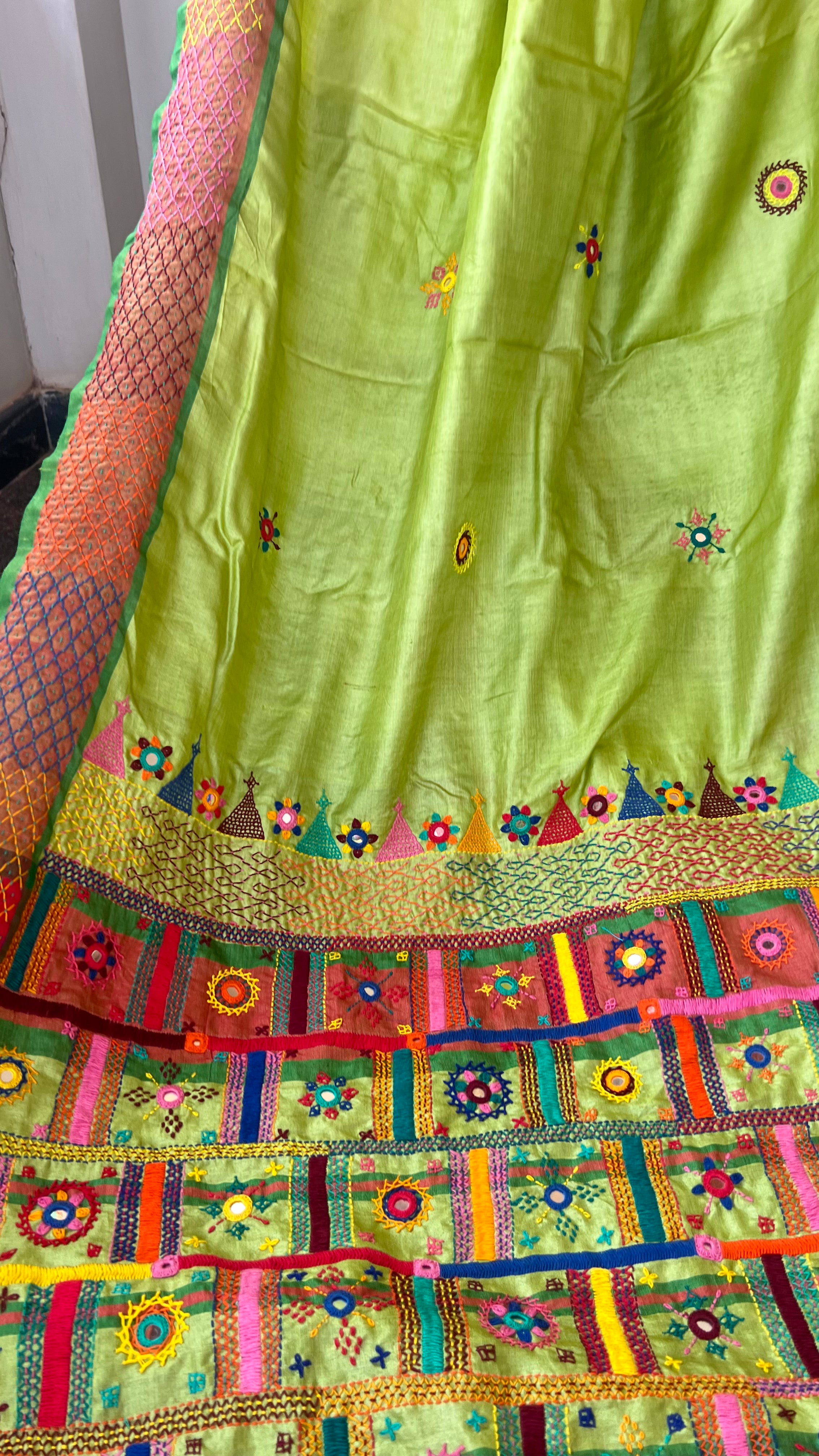 Lambani saree online | Handcrafted | silk saree