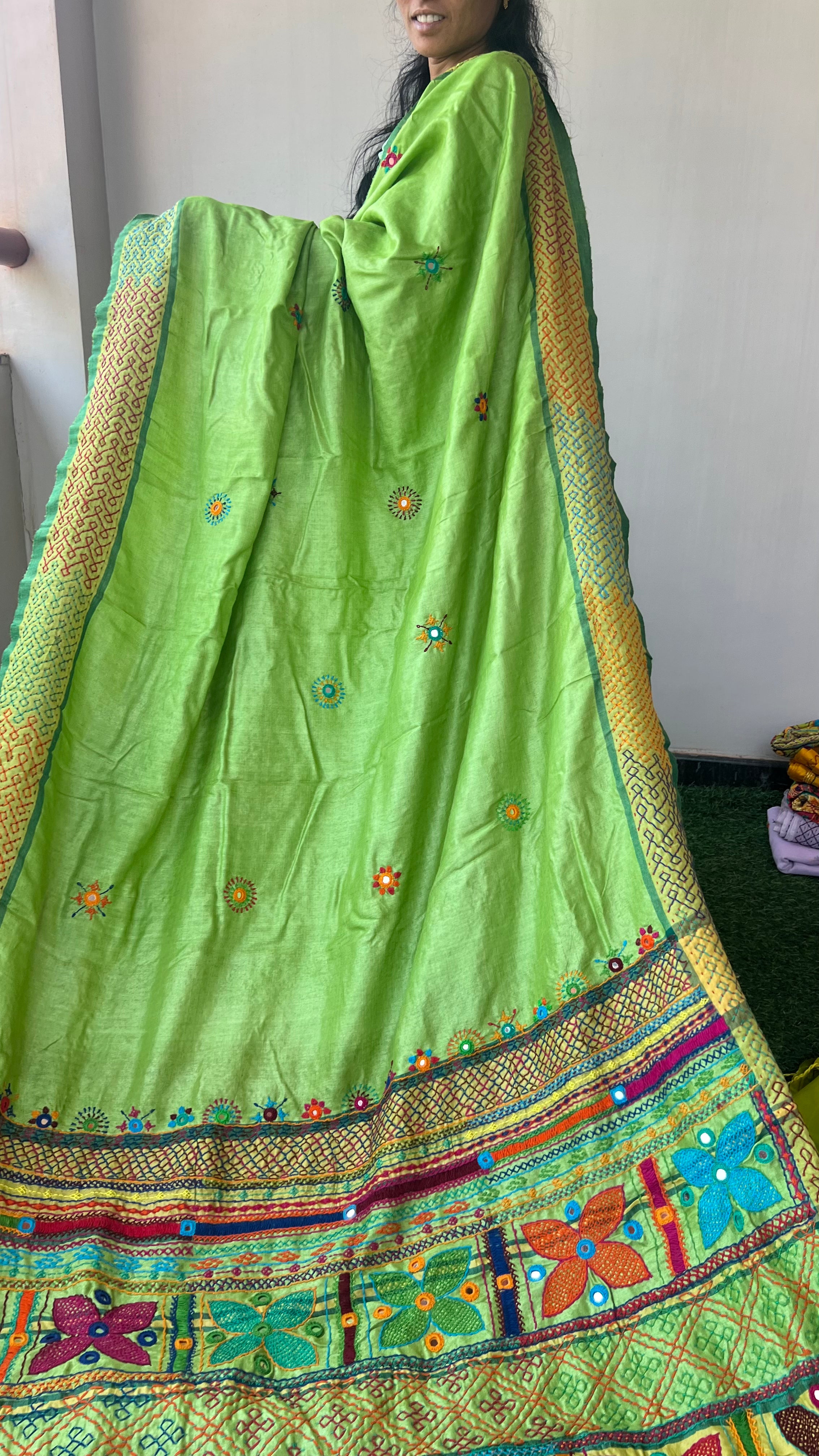 Lambani saree online | Handcrafted | silk saree